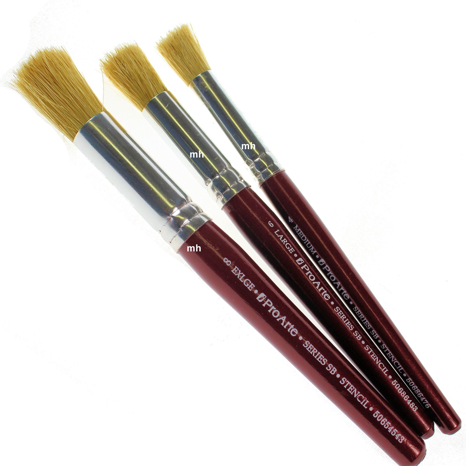 Pro Arte Series SB Stencil brushes Artist crafter stenciling single
