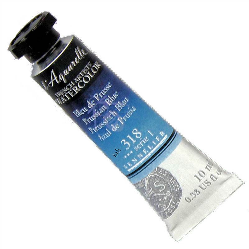 artists watercolour paint tubes 10ml Sennelier l'aquarelle professional