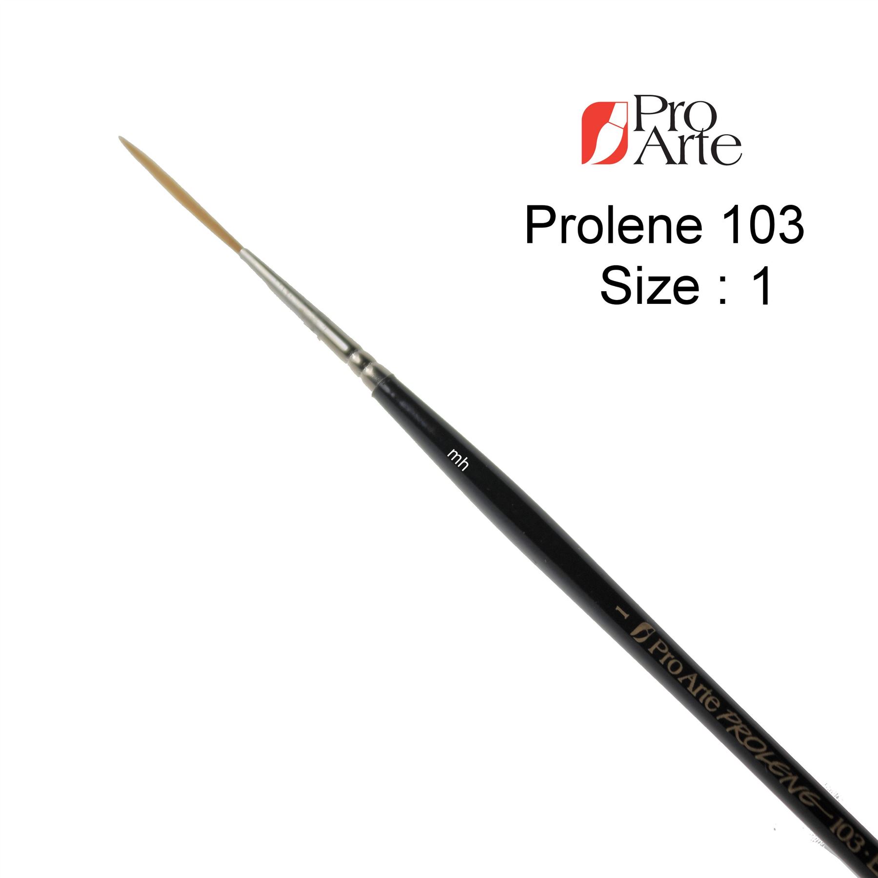 Pro Arte Series 103 Watercolour Artists Rigger Brushes Prolene long hair brush - Picture 4 of 9