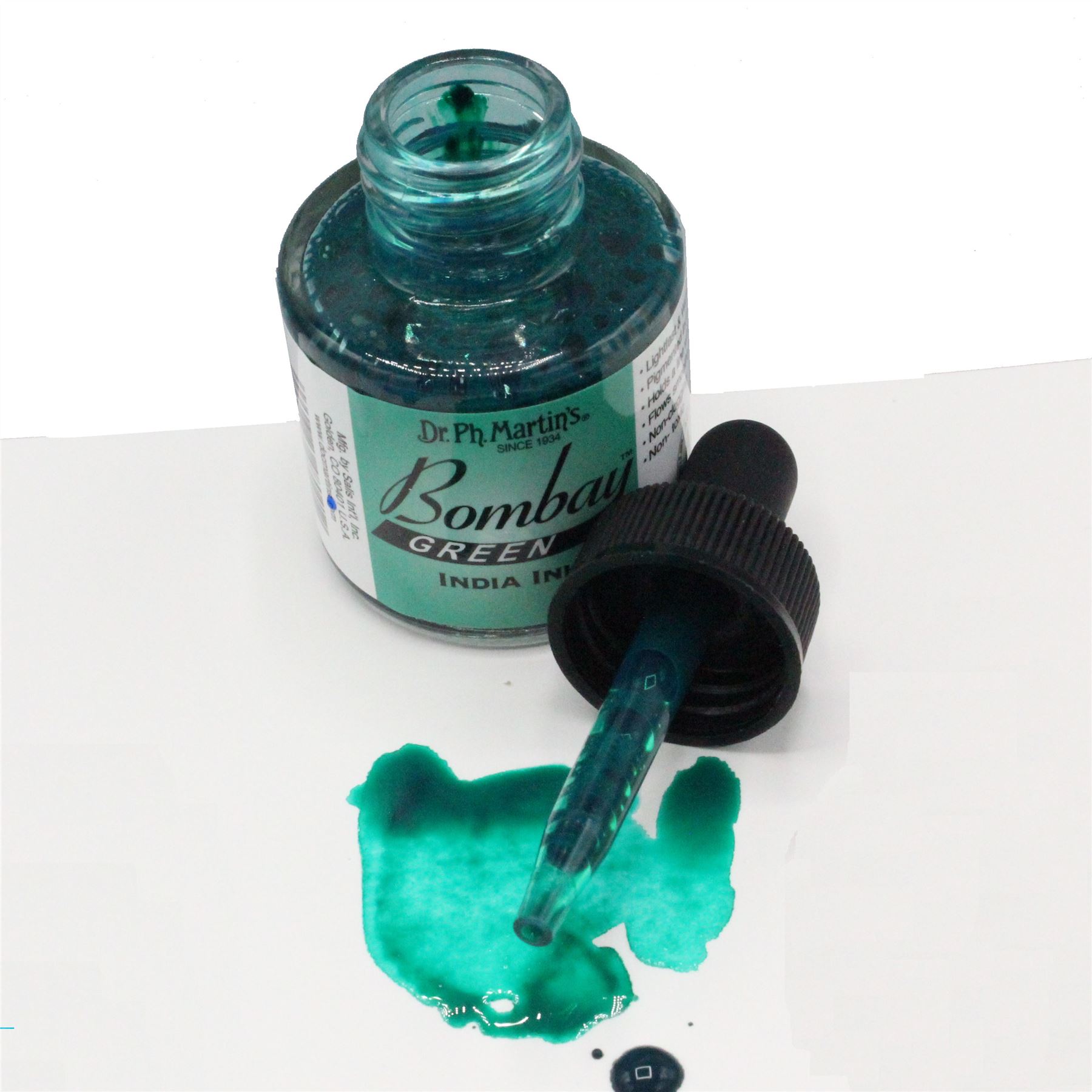 Dr Ph Martin's bombay single pot 1oz 30ml artists india ink pigment colour