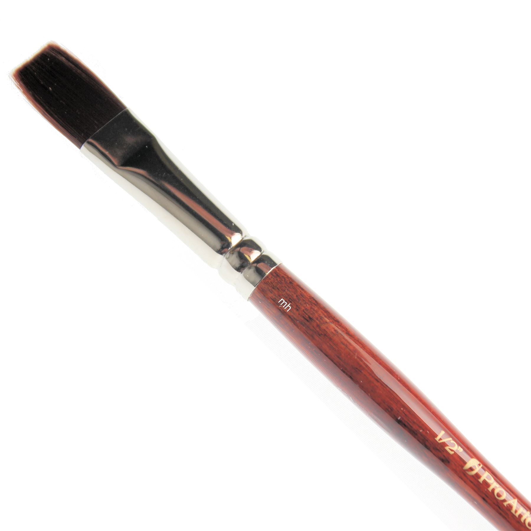 Artist paint brush Pro Arte Series 204 acrylix acrylic paint one stroke brushes - Picture 4 of 9