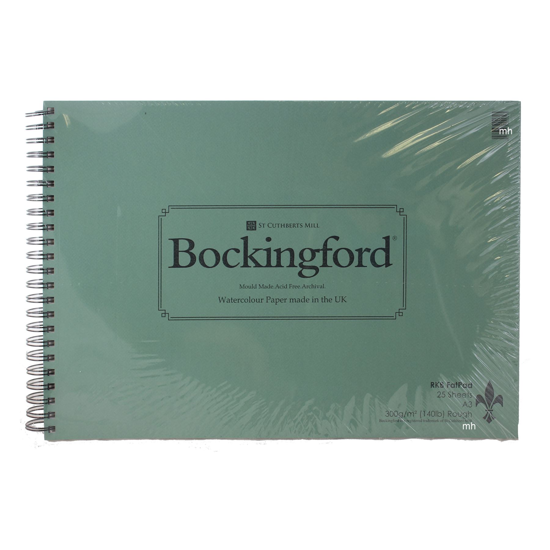 Bockingford watercolour paper paint pad rough cold press not large fat pad rkb - Picture 7 of 16