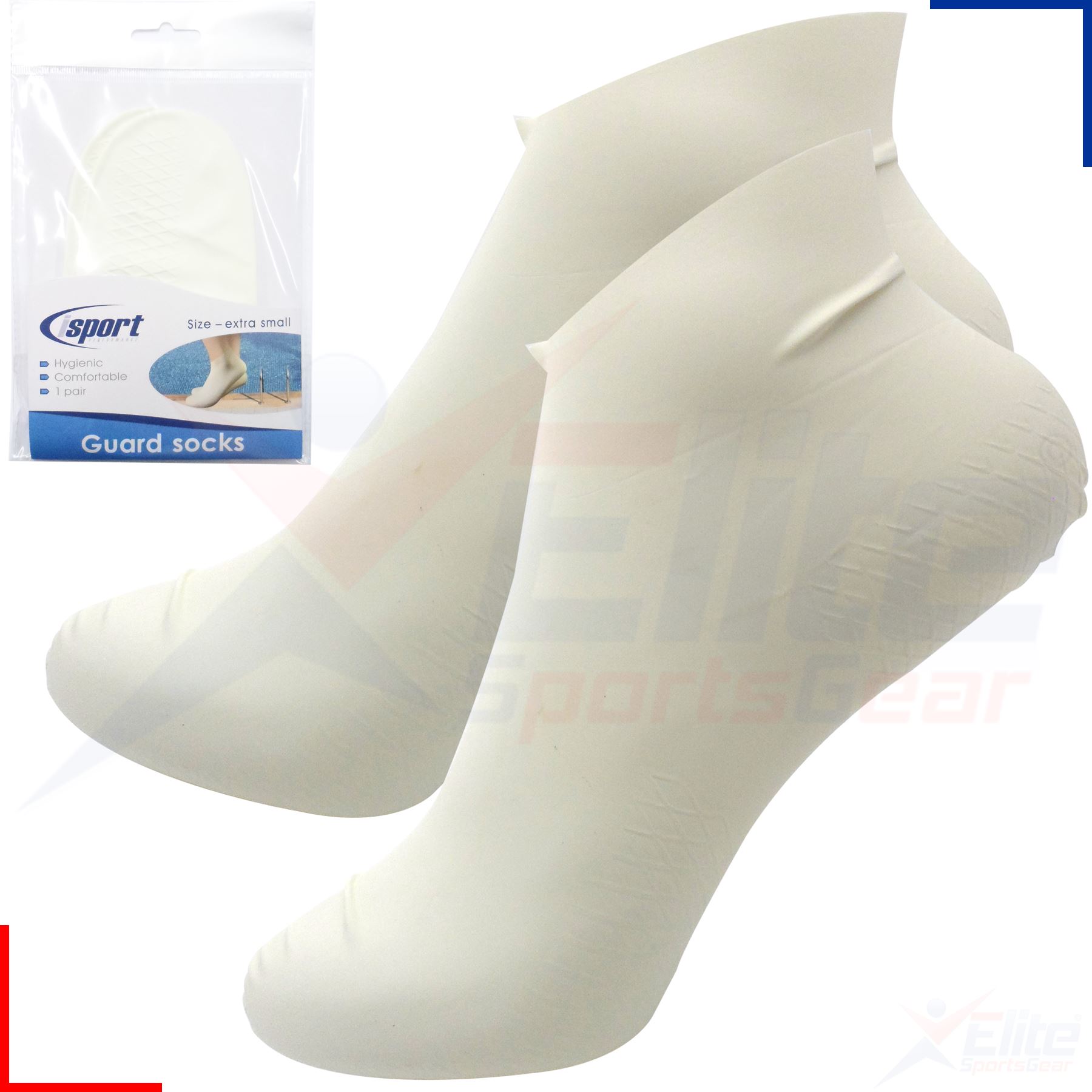 Isport Anti Verruca AV Swim Socks Swimming Pool Feet Foot Guard Latex