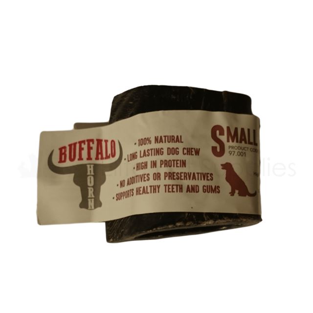 Antos Buffalo Horn Dog Chew Long Lasting Treats 100 Natural S, M or L