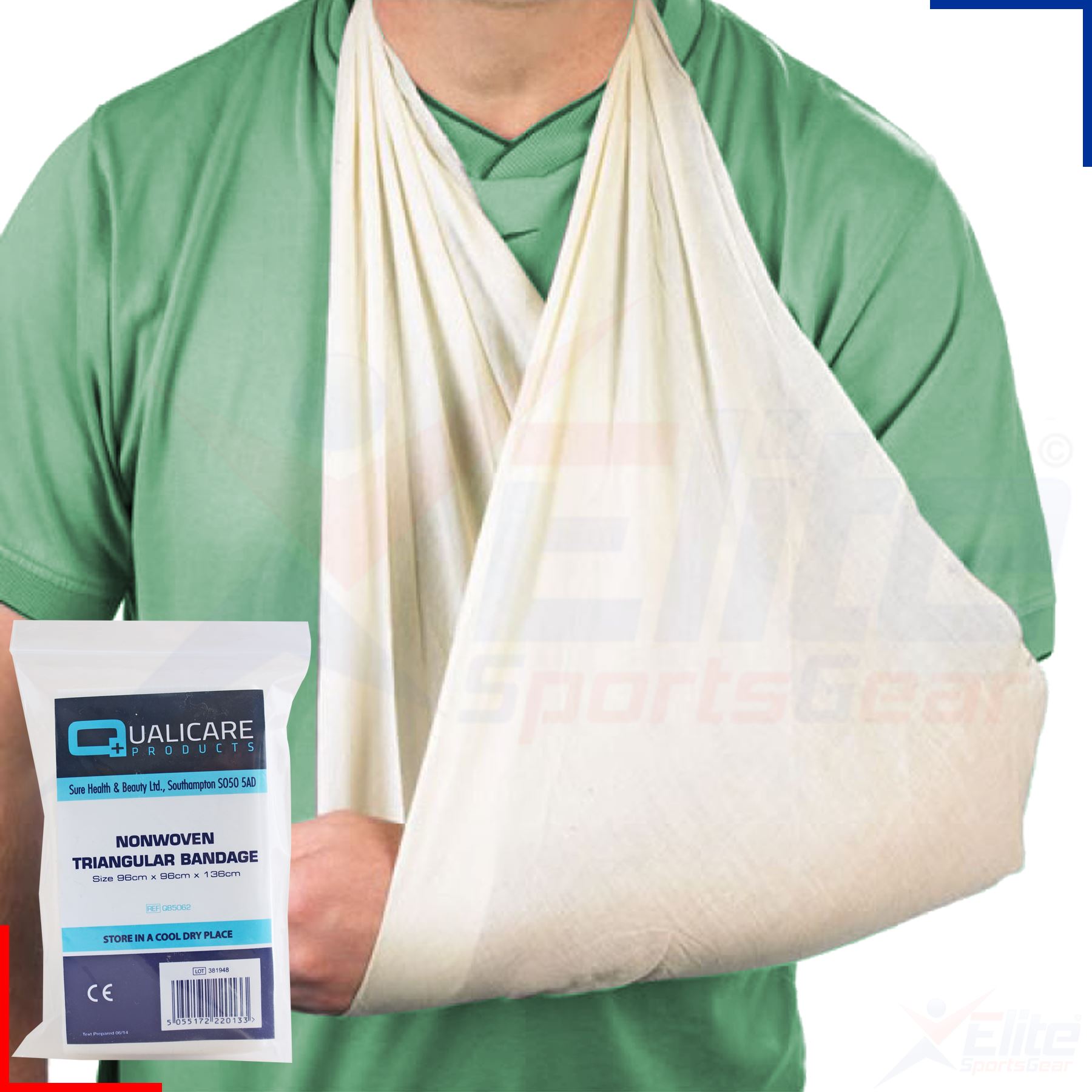 Non Woven Triangular Bandage Disposable Arm Sling Shoulder Elbow First