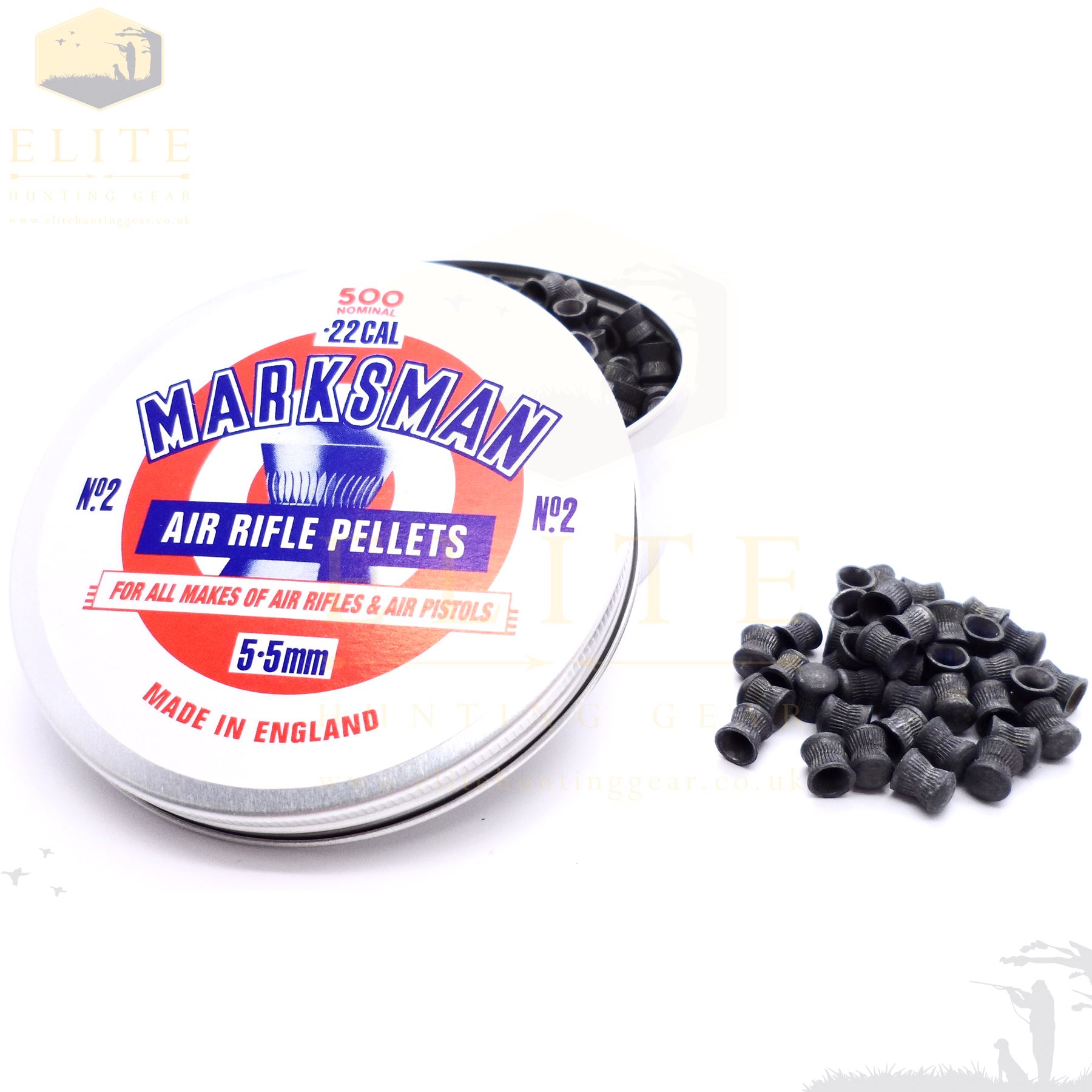 Marksman .177 .22 Domed Pointed Airgun Rifle Pistol Hunting Club Lead