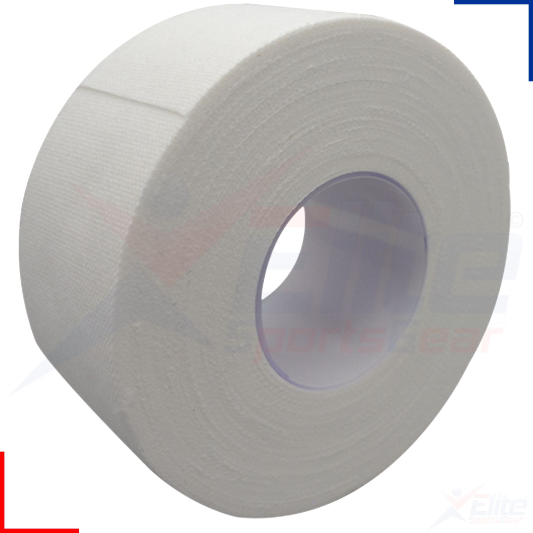 Qualicare Zinc Oxide Tape White Waterproof Medical Sports Adhesive 10m