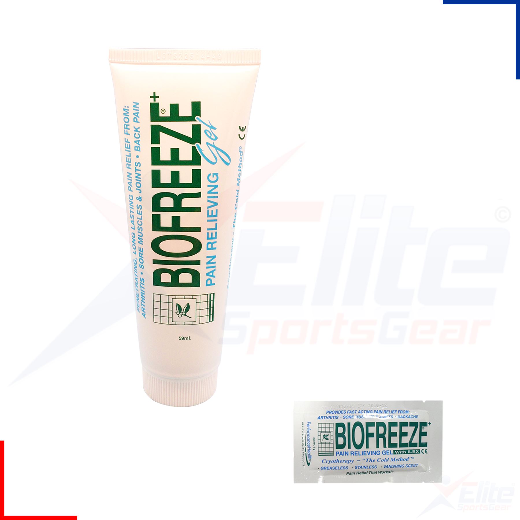 Biofreeze 2oz 59ml Gel Muscle Joint Arthritis Back Aches Pain Relief