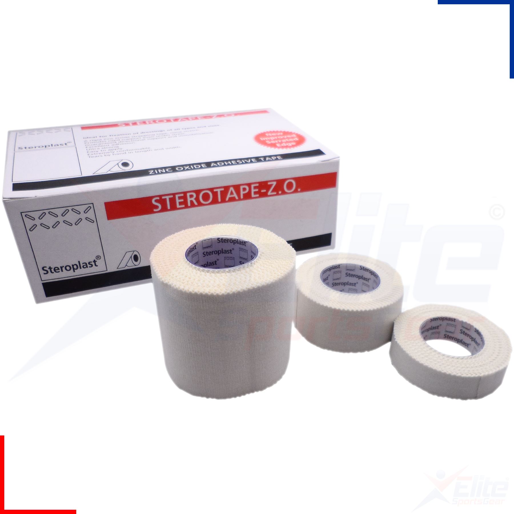 Steroplast Zinc Oxide Tape Strapping Medical Clinical ZO Sport Injury