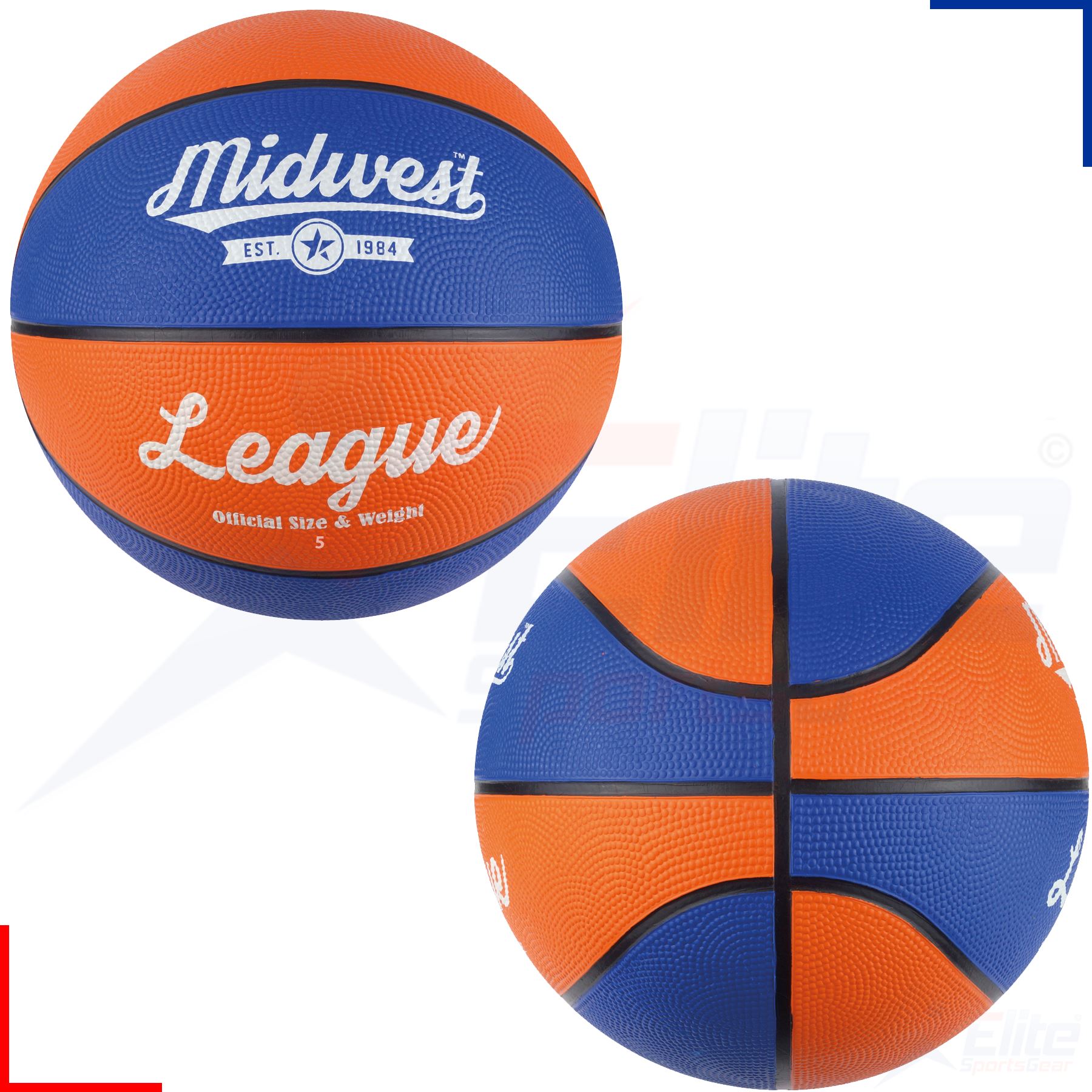 Midwest League Basketball Official Ball Sizes 3, 5, 6 or 7 eBay