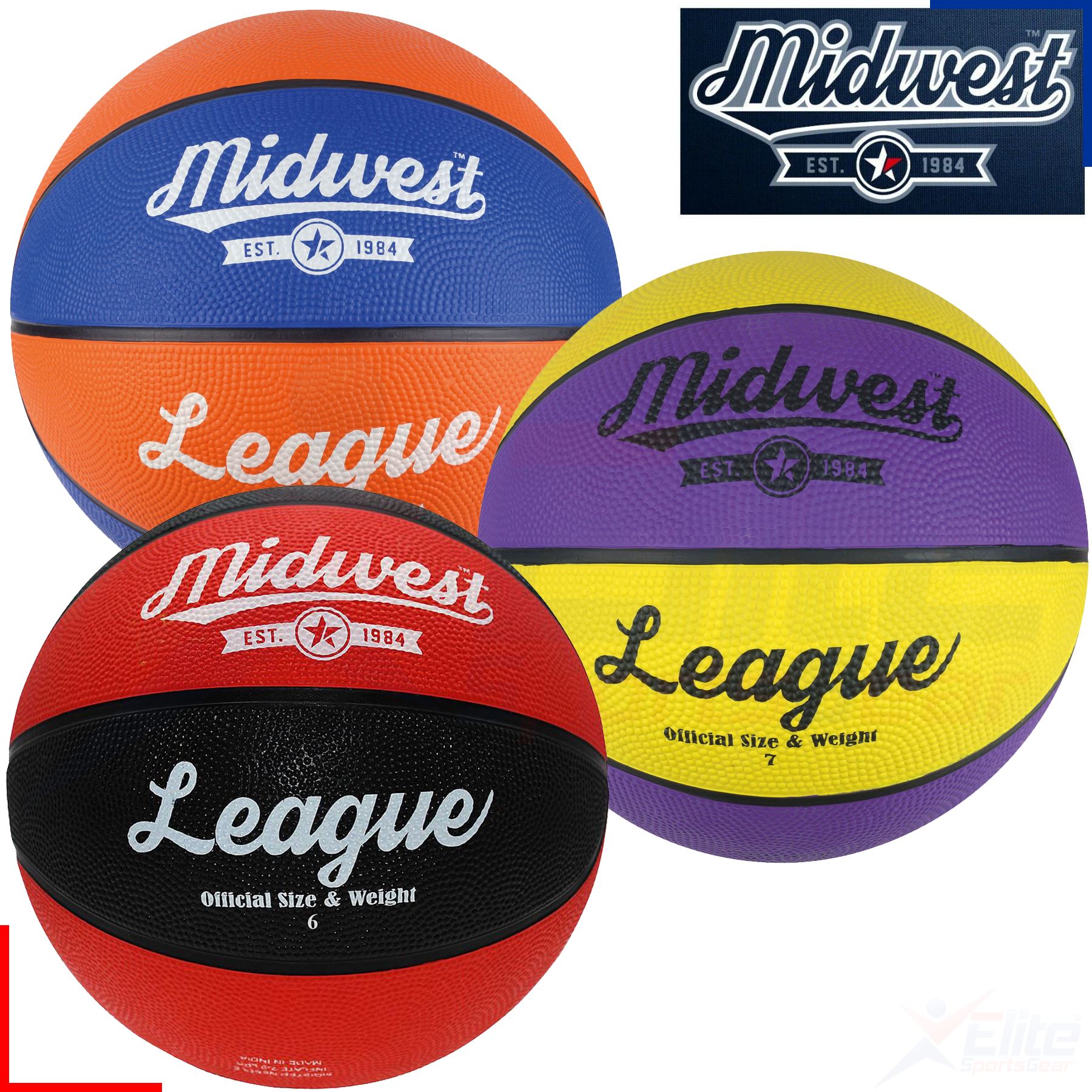 Midwest League Basketball Official Ball Sizes 3, 5, 6 or 7 eBay