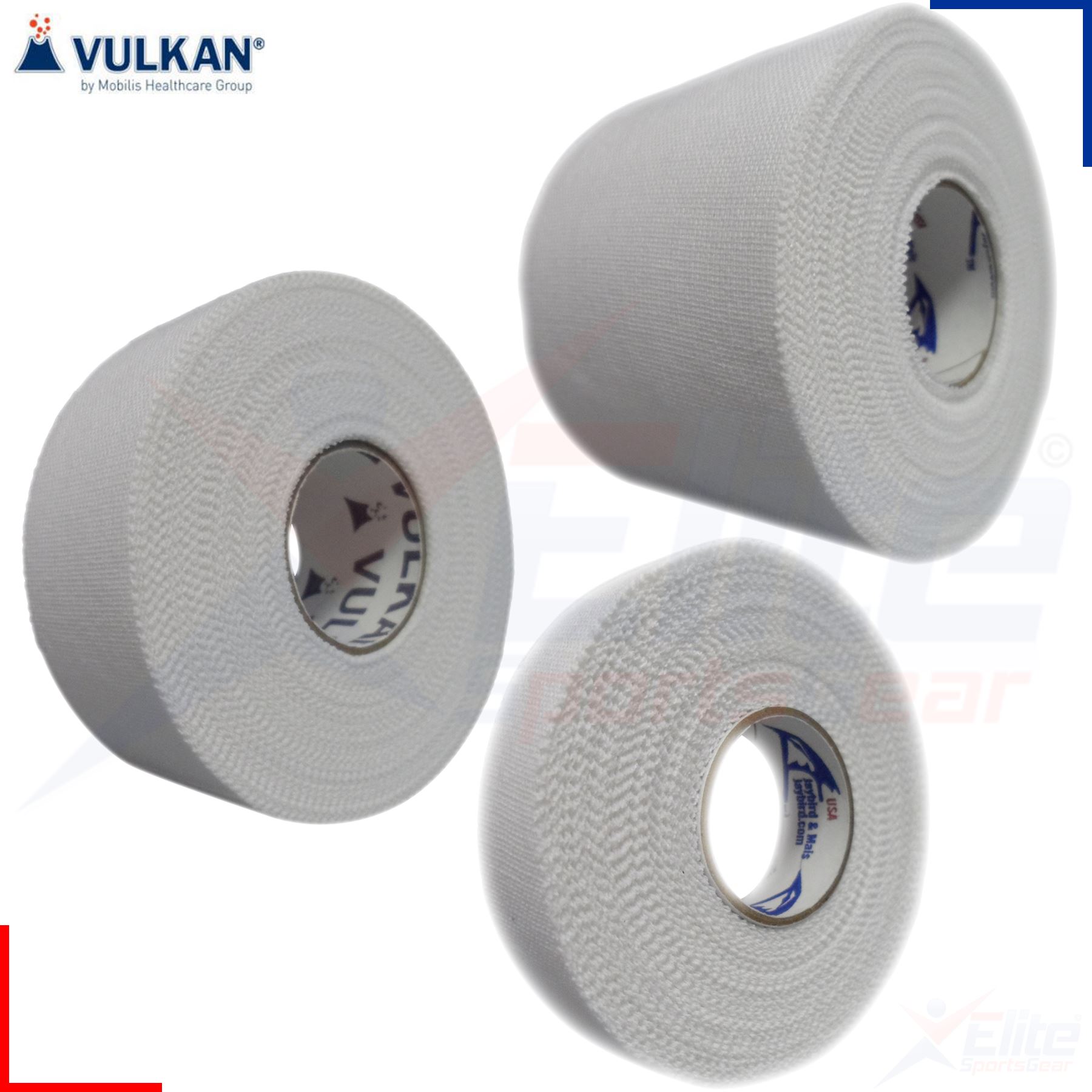Vulkan Meditape Pro Zinc Oxide Tape Sport Athletic Injury Strapping