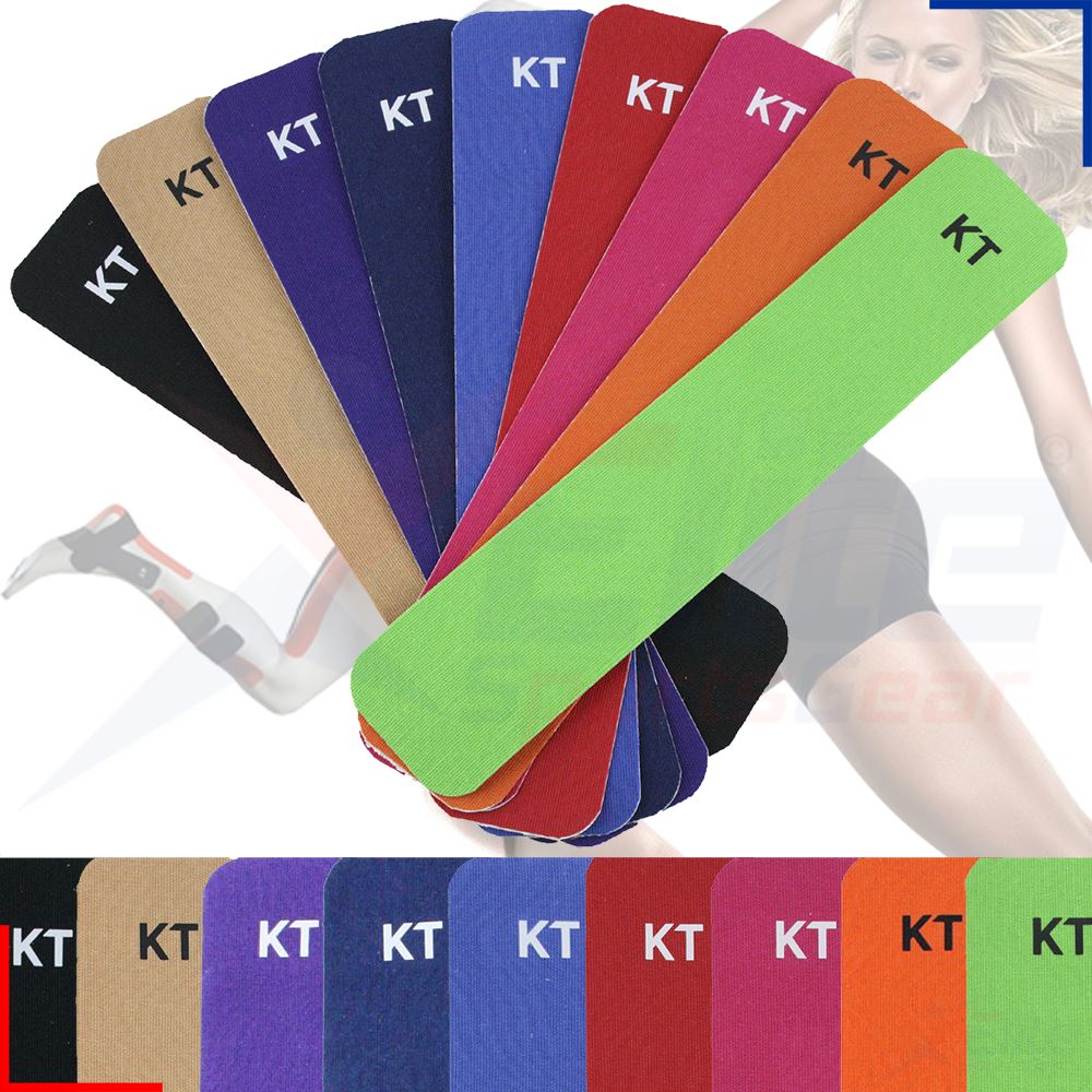 KT Tape Original Cotton Kinesiology Therapeutic Fitness Tape Precut