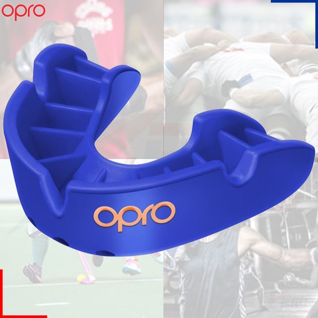 Opro Mouth Guard Silver Bronze Rugby Hockey MMA Boxing Gum Shield Adult Youth - Picture 9 of 11