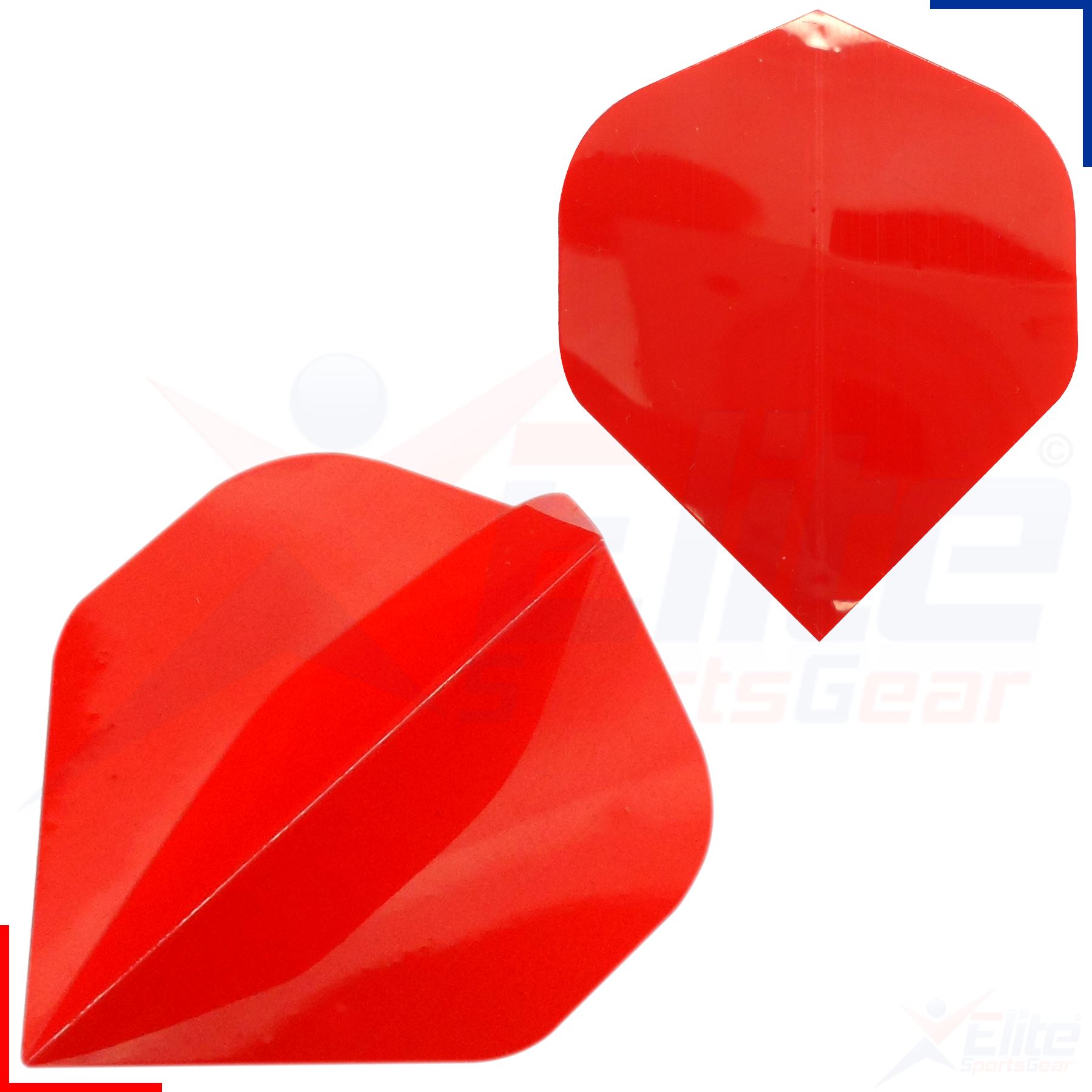 1/3/5/10 or 20 SETS POLY PLAIN DART FLIGHTS 11 Colours Standard