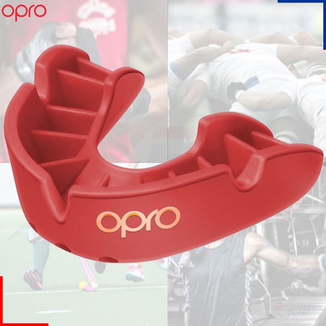 Opro Mouth Guard Silver Bronze Rugby Hockey MMA Boxing Gum Shield Adult Youth - Picture 10 of 11