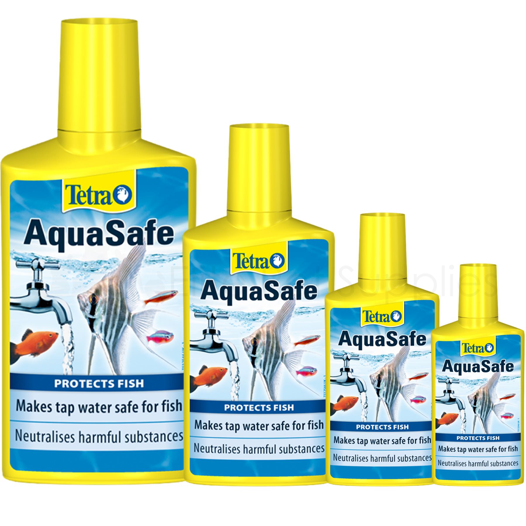 Tetra AquaSafe Water Conditioner Dechlorinator Tapsafe 50ml 100ml 250ml
