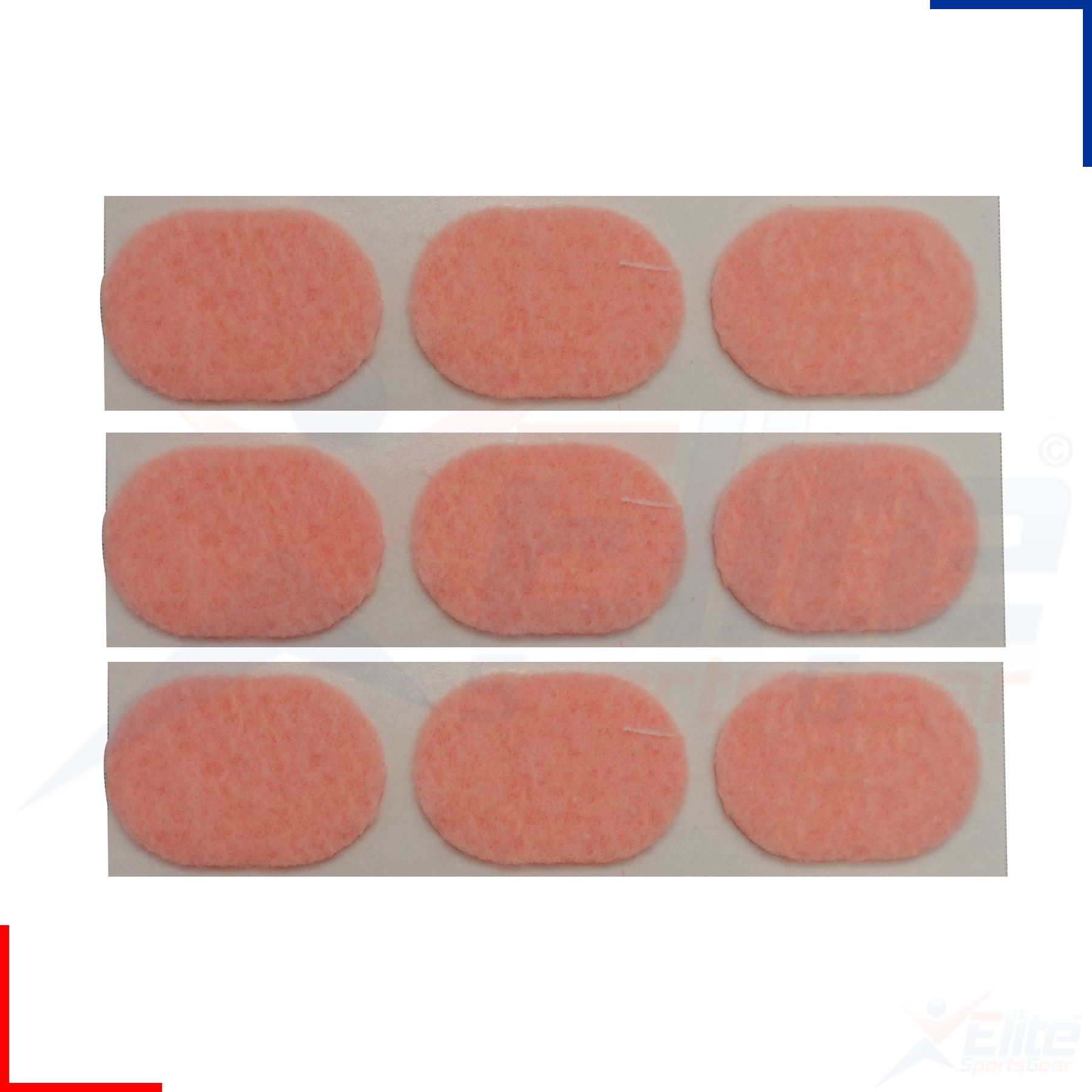 Fleecy  Oval Felt Corn Pads Protects Corns From Rubbing 100 Cotton