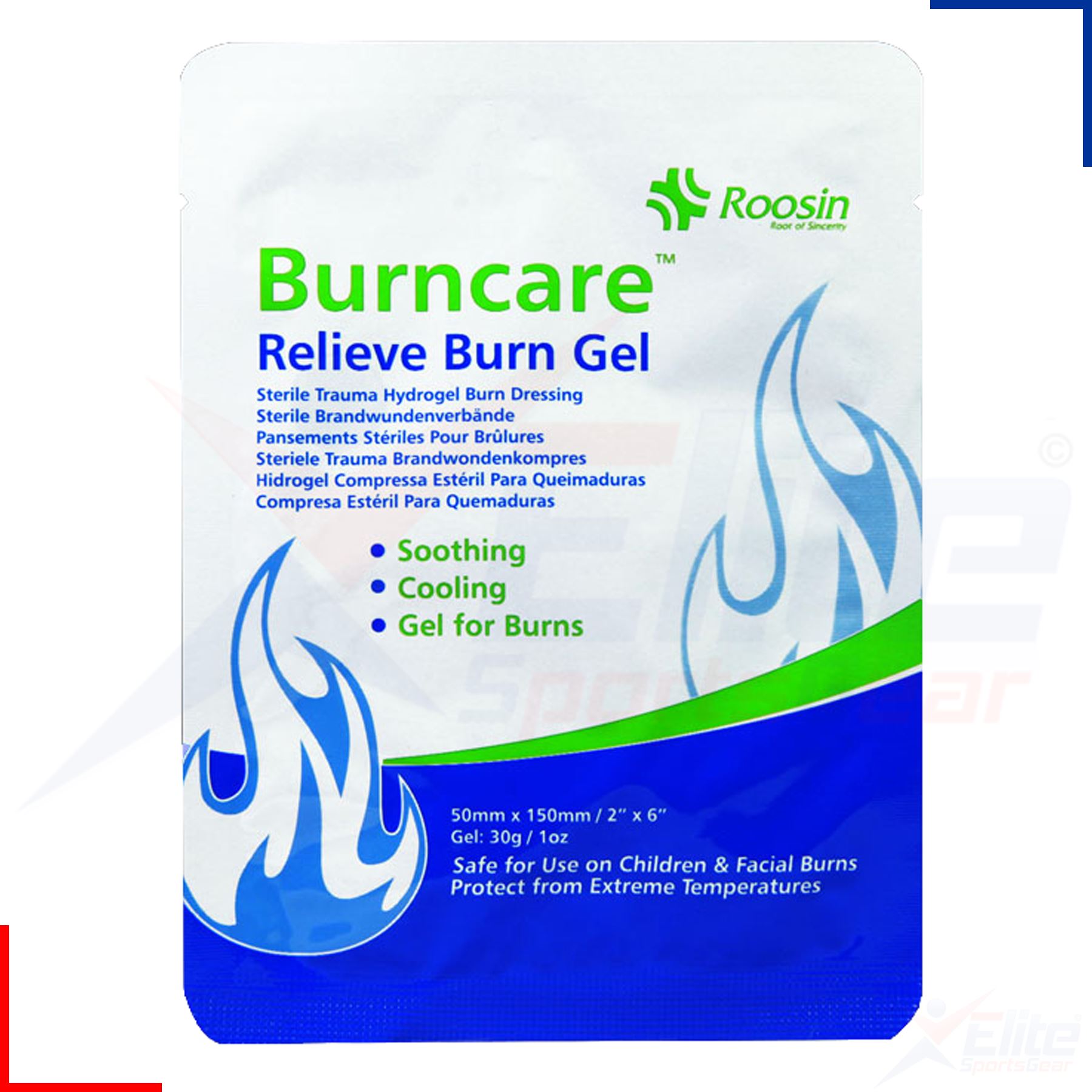 Burncare Hydrogel Burn Relief Gel Dressing Scalds Care First Aid