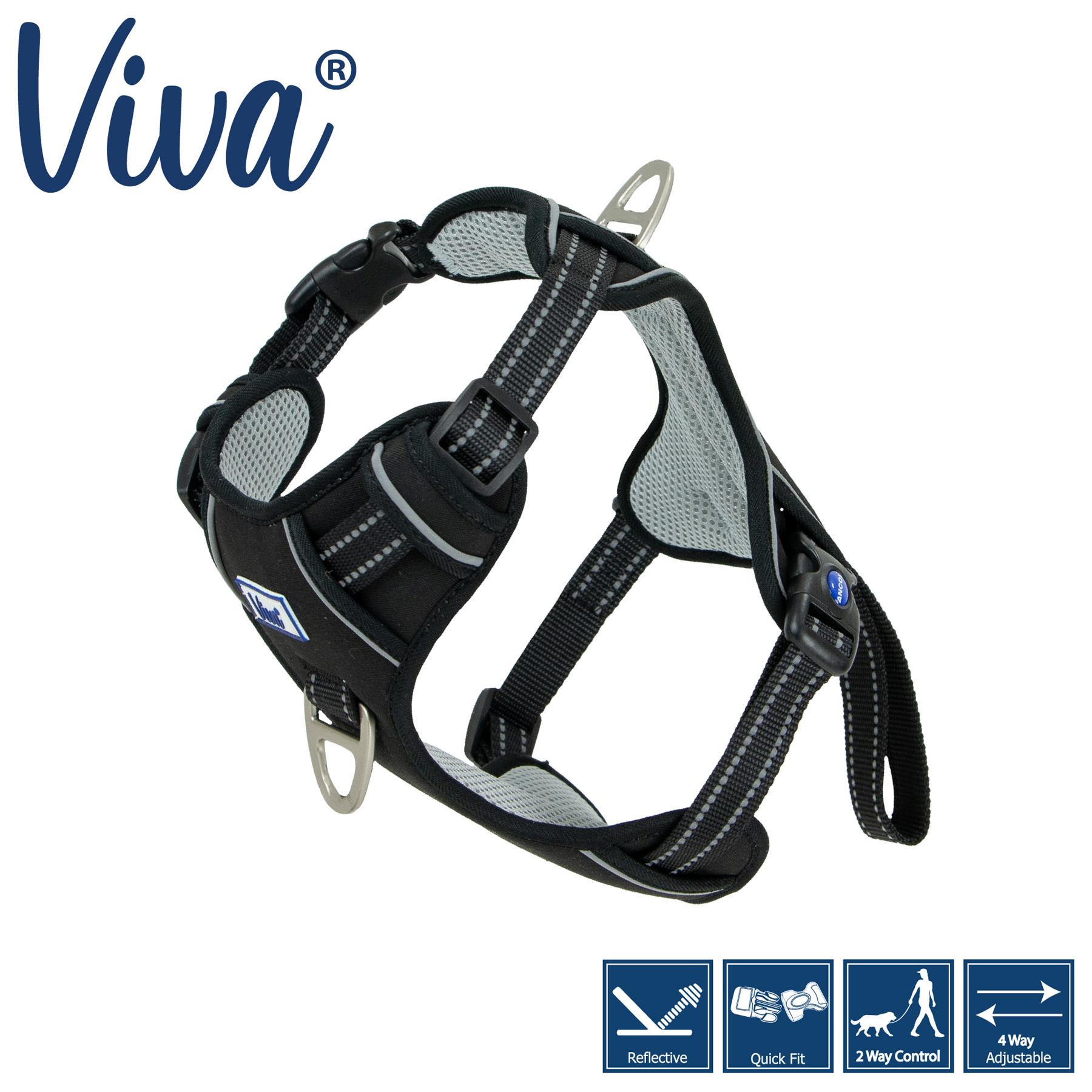 Ancol Dog Travel Car Walking Harness Padded Seat belt Clip Lead Safety - Picture 11 of 17