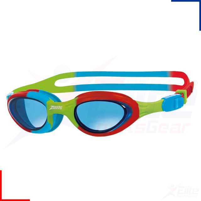 Zoggs Swimming Goggles - Super Seal Junior Boys/Girls Childrens Blue/Pink/Camo - Picture 4 of 4