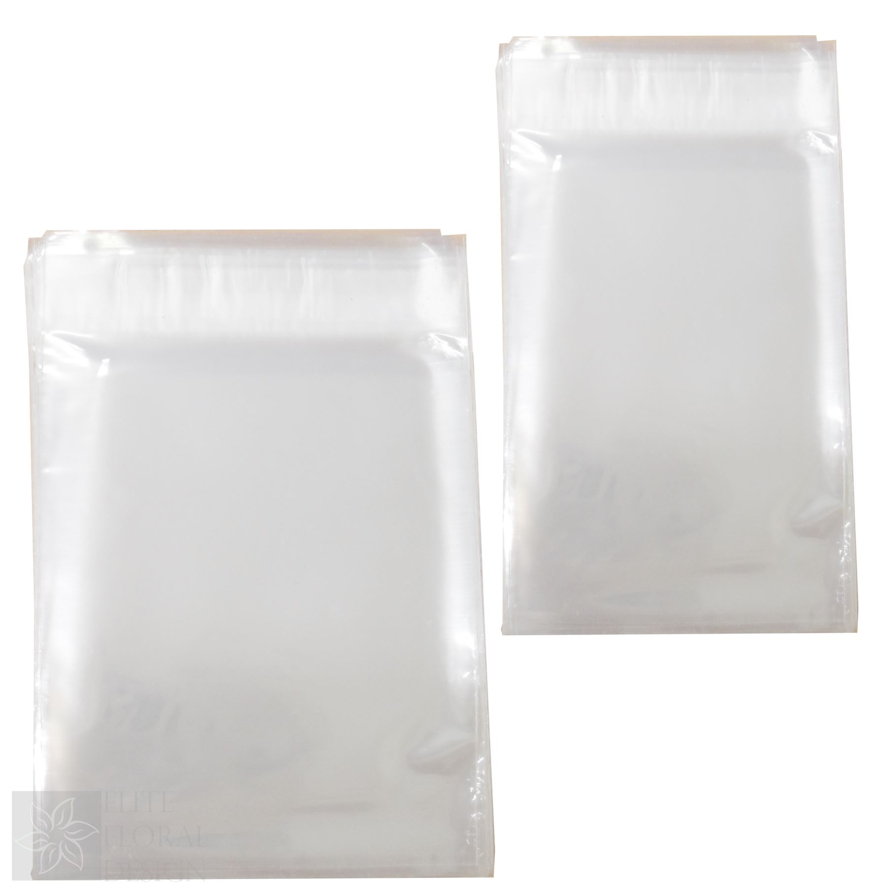 Clear Cellophane Funeral Message Card Sleeves Pack of 100 Trading Card