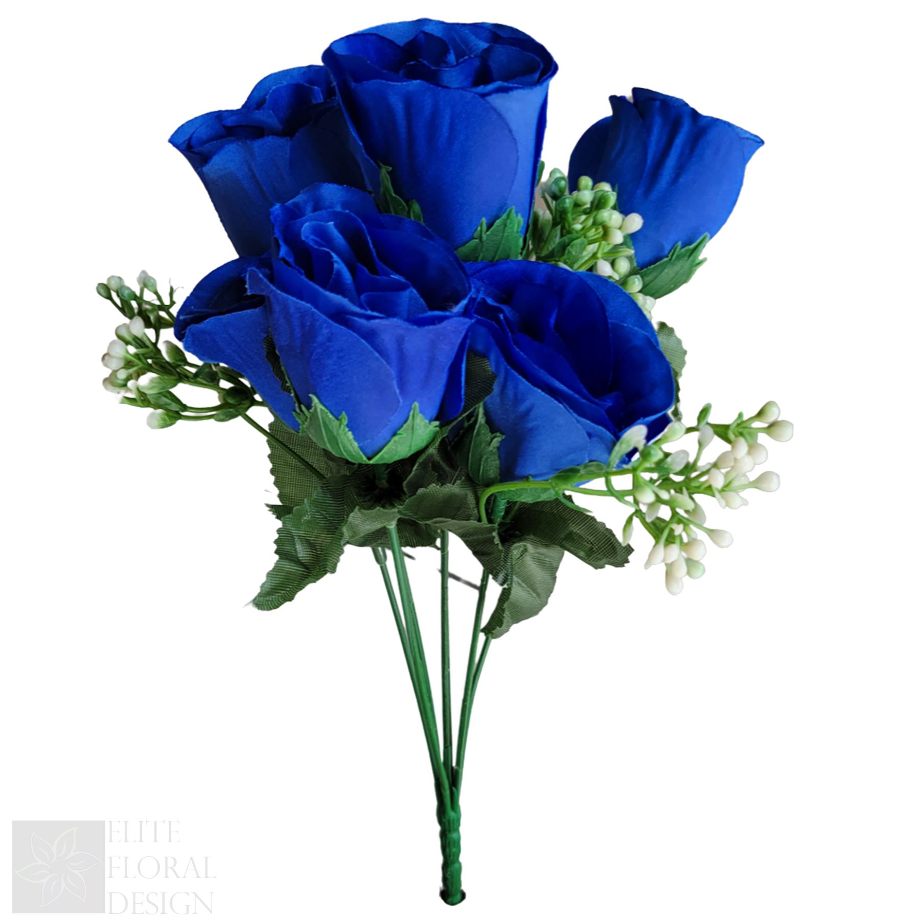 Artificial Silk Roses 7 Head Posy Flower Bouquet Wedding Home Decor 1