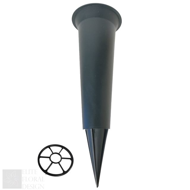 Grave Vase Spike Funeral Memorial Flower Pot Holder In Loving Memory Container - Picture 13 of 20