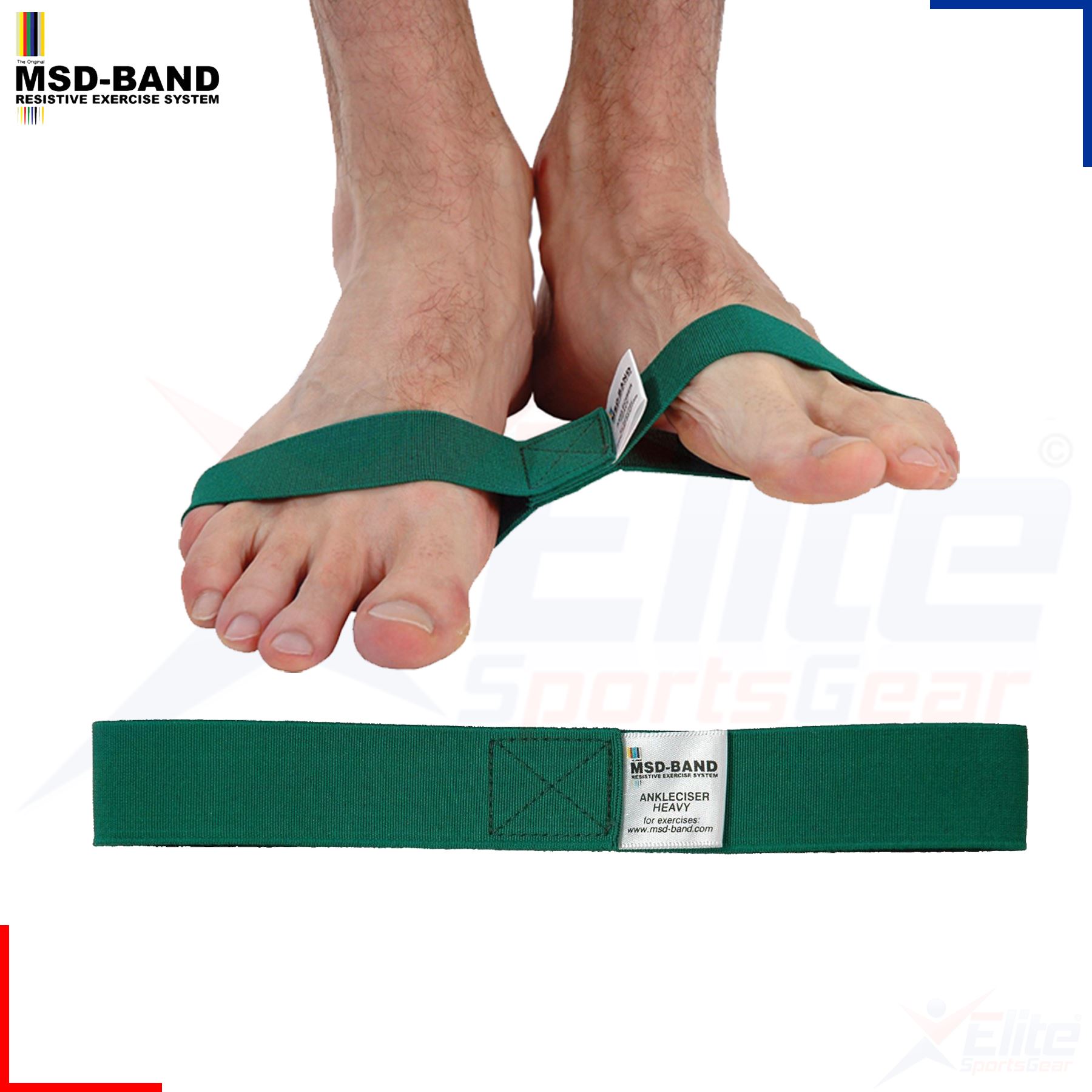 MSD Ankleciser Ankle Resistance Exercise Loop Band Strength Training