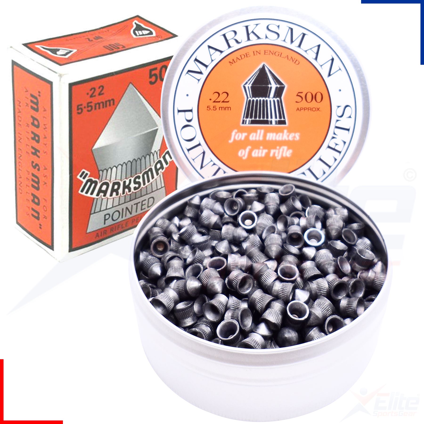 thumbnail image 2 of Rifle Air Gun Pellets - Multiple Calibers & Styles For Target Shooting And Hunting | .177, .22, .25, .30, .35 2 of 11