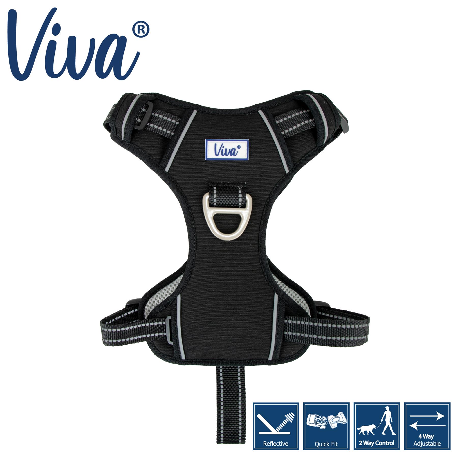 Ancol Dog Travel Car Walking Harness Padded Seat belt Clip Lead Safety - Picture 9 of 17