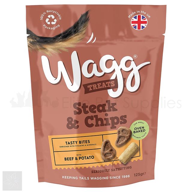 Wagg Dry Dog Food Training Treats Sensitive Puppy Natural Bone Biscuits Bag Bulk - Picture 16 of 18