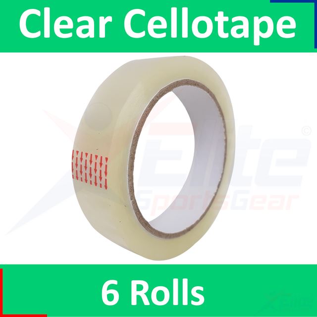 Homo Trends Sellotape Clear Tape Rolls Cellotape 24 MM x 100 M Transparant Sellotape Refill Sticky Tape Rolls