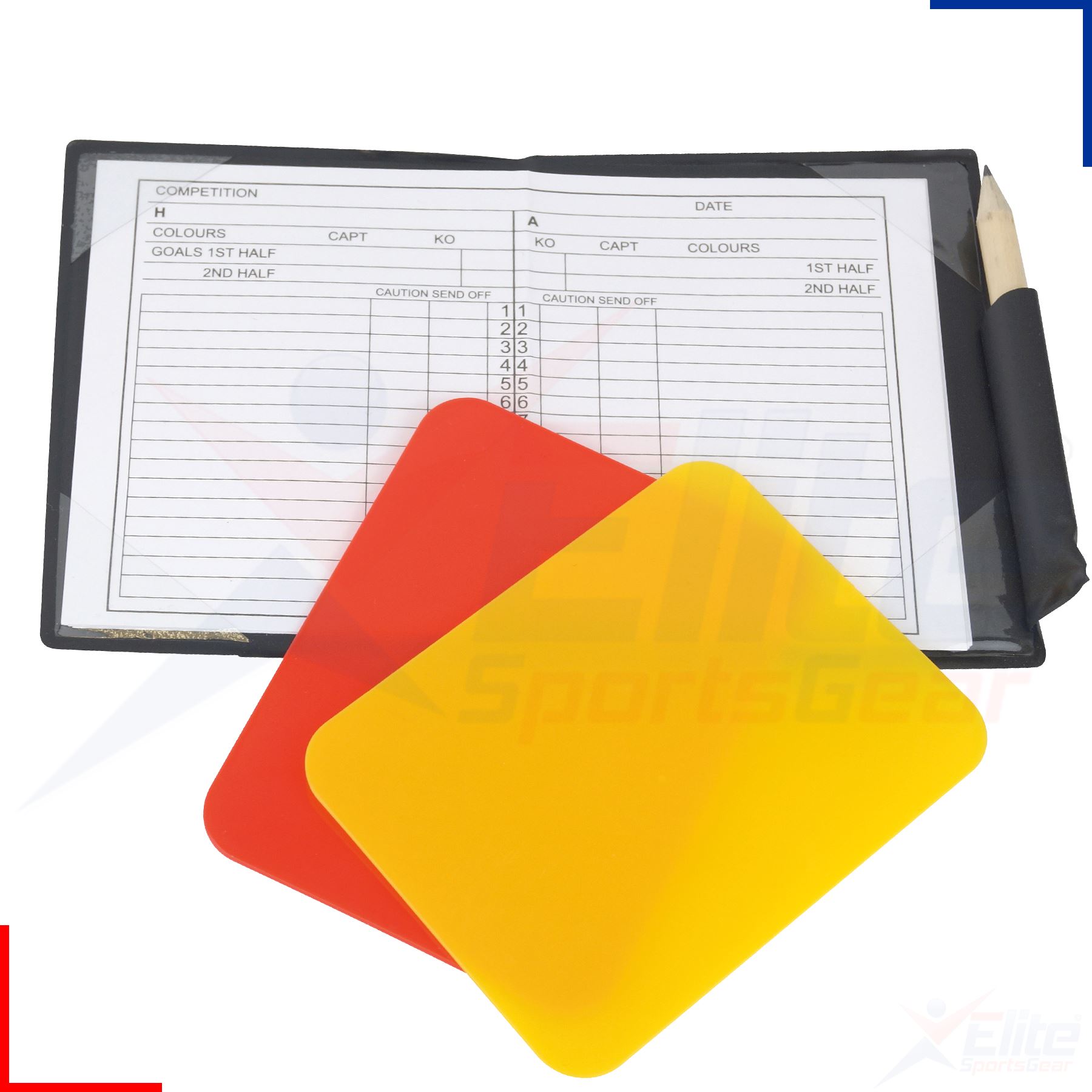 Precision Training Football Sports Referees Note Book and Pencil eBay