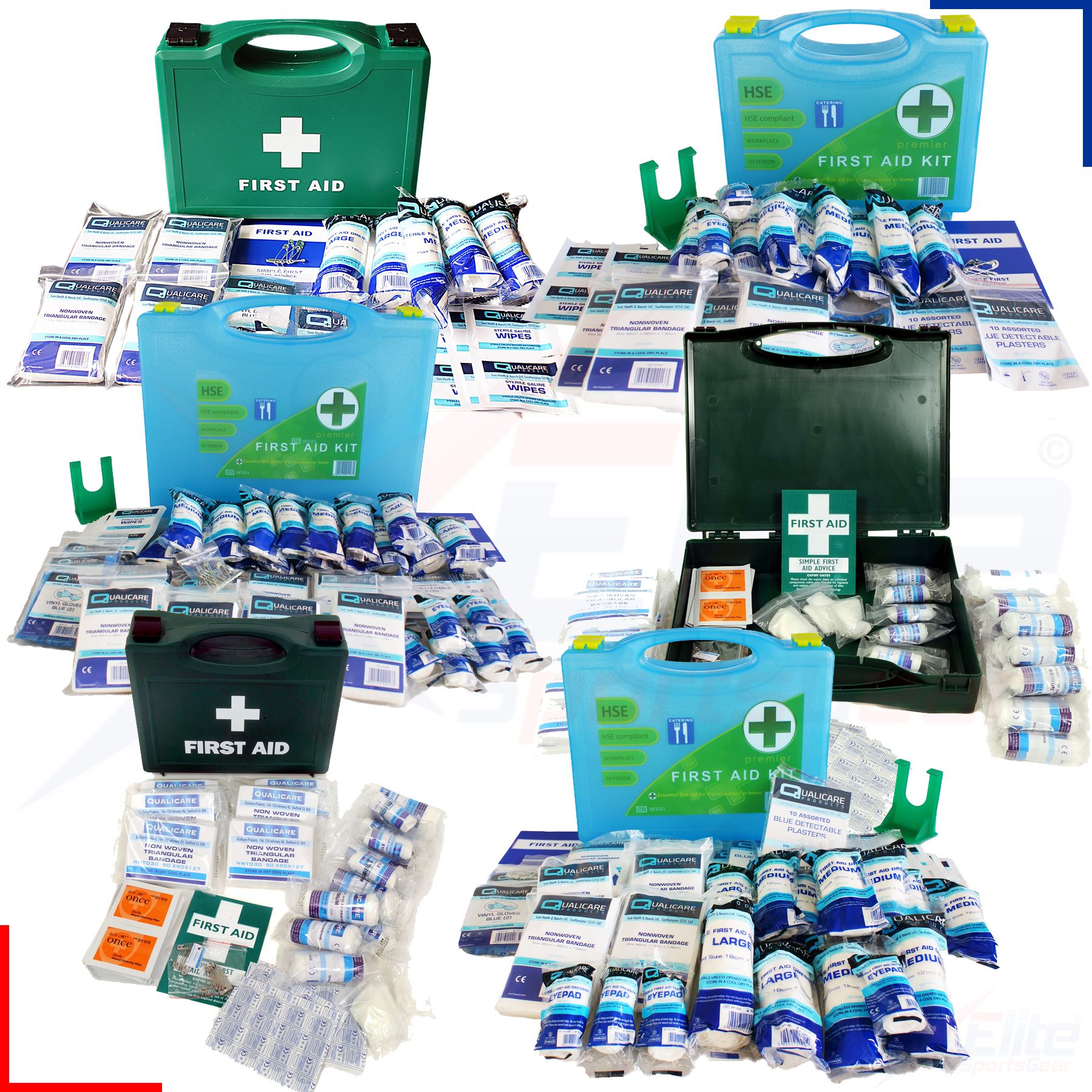 HSE Catering First Aid Kit Workplace, Kitchen Medical Emergency eBay