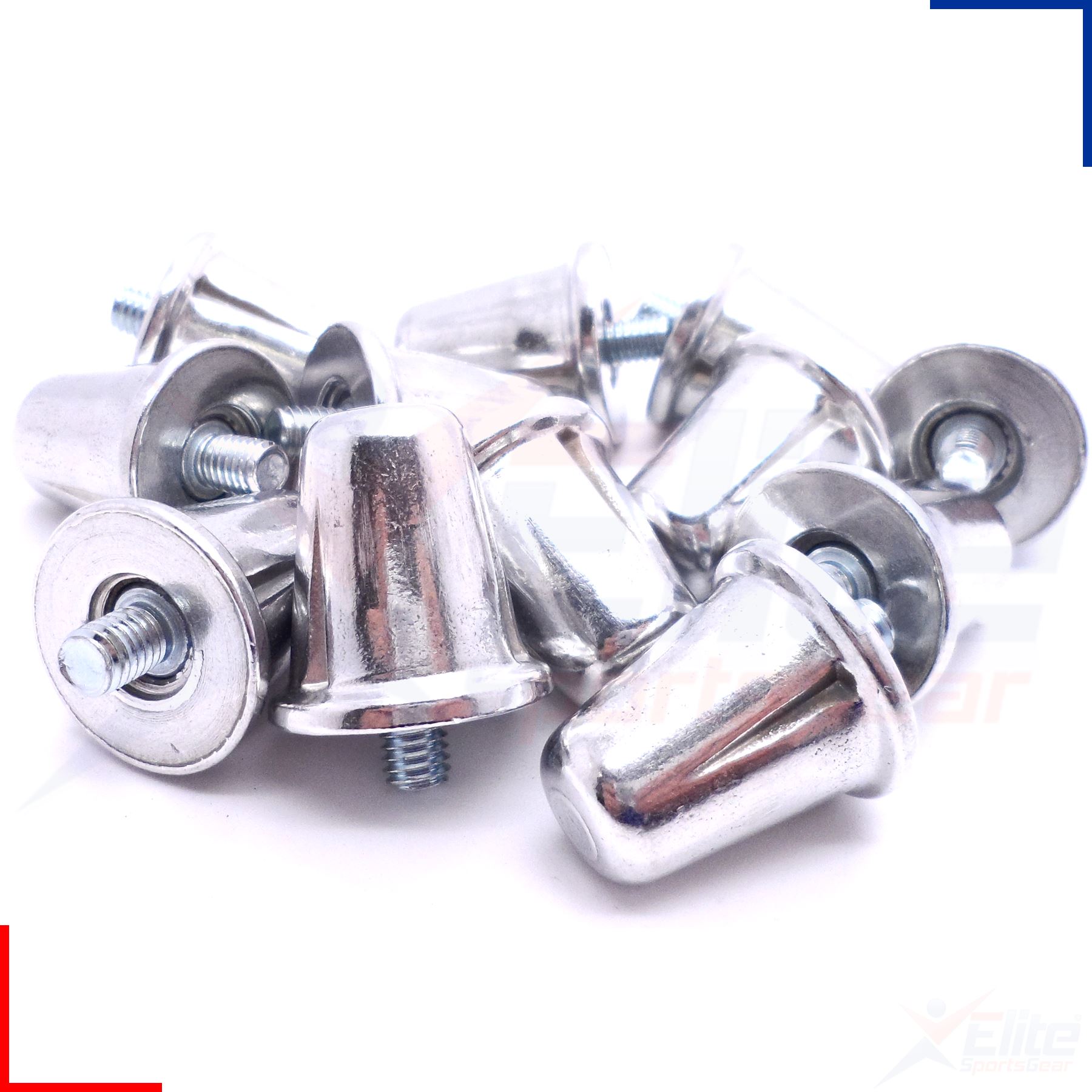 Sports Rugby Union Boot Aluminium Metal Screw Studs 15,18,21mm Set of