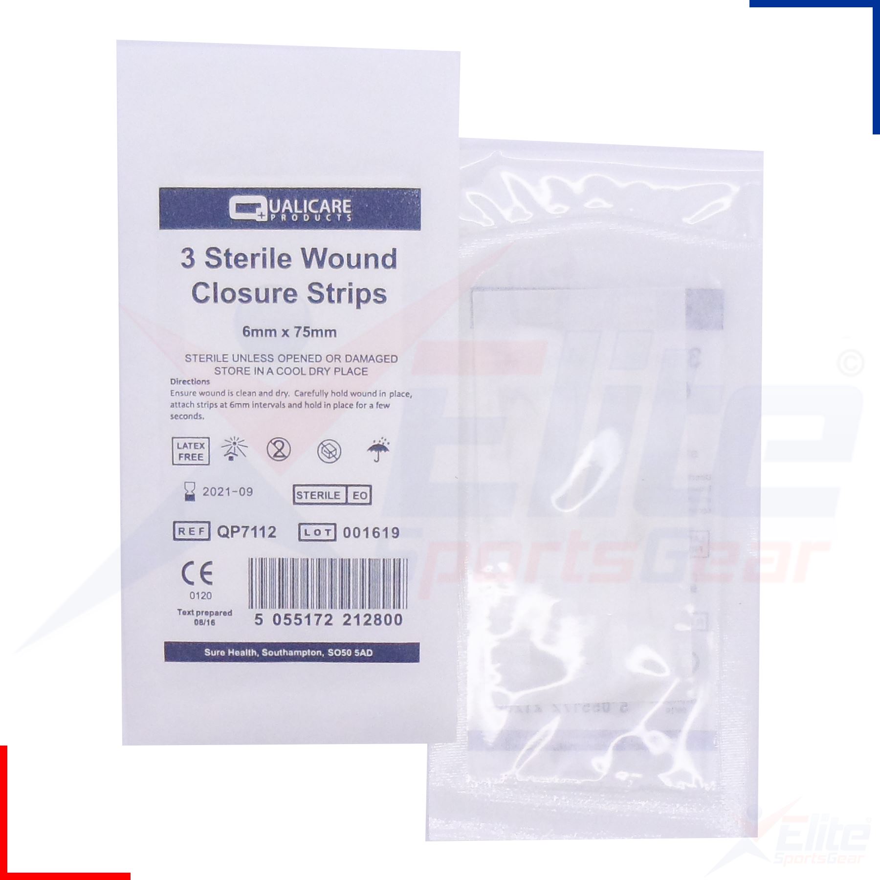 Sterile Wound Closure Skin Dressing SteriStrips Butterfly Stitches