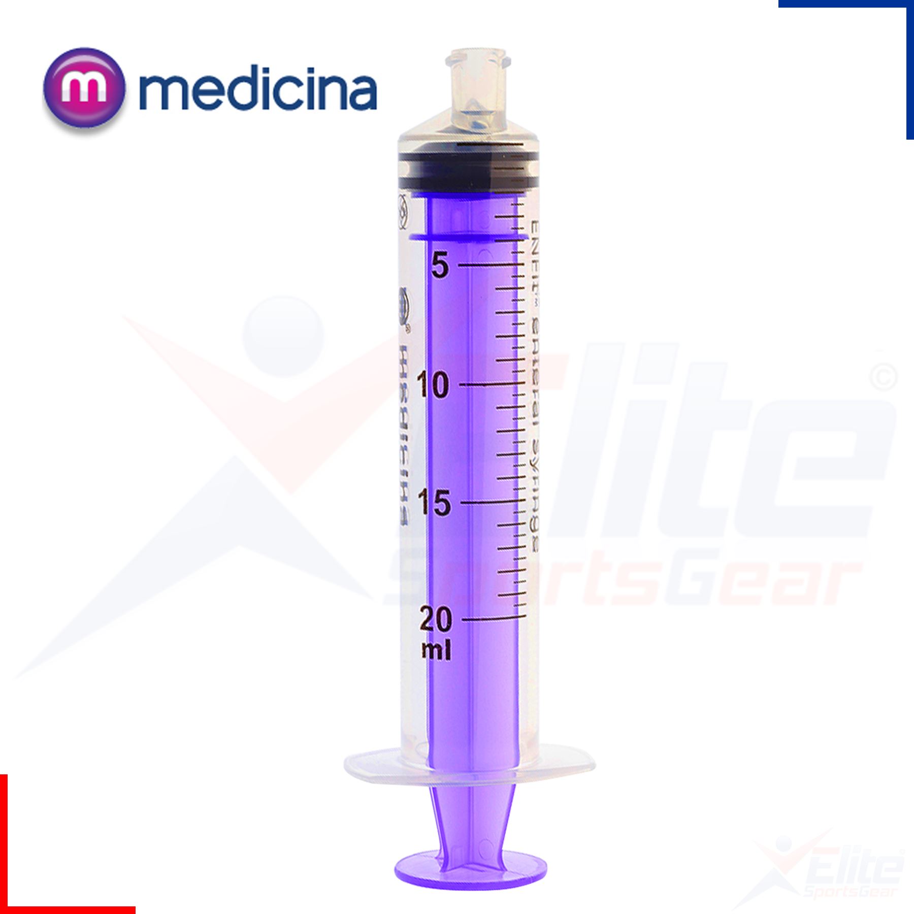 Medicina Syringes Enfit Enteral Oral Feed Reverse Luer 1ml 2.5ml 5ml