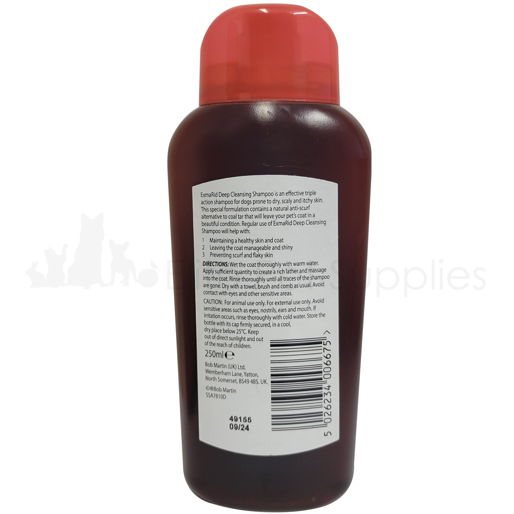 Exmarid Deep Cleansing Dog Shampoo Dry, Scaly, Itchy Skin