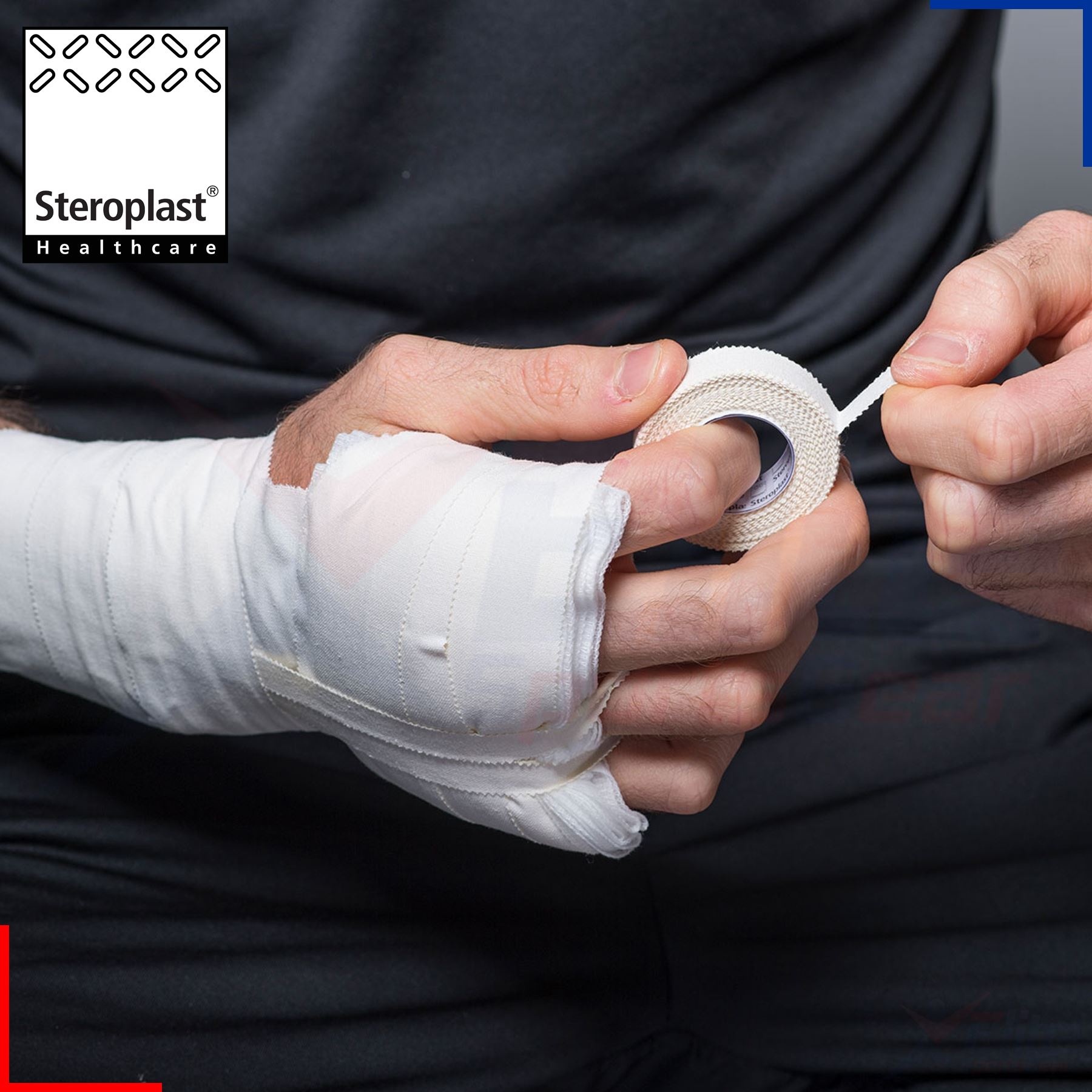Steroplast Zinc Oxide Tape Strapping Medical Clinical ZO Sport Injury
