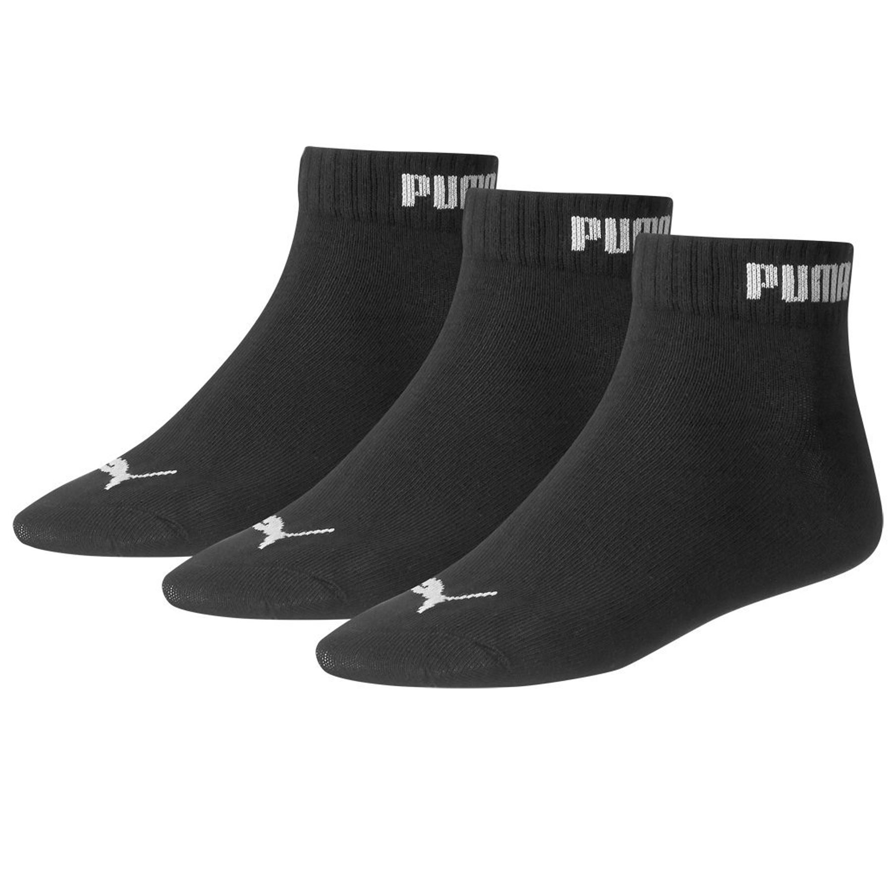 Puma Quarters Unisex Sport Gym Socks Plain Cotton Blend 3 Pairs UK 2.5/5 or 6/8 eBay