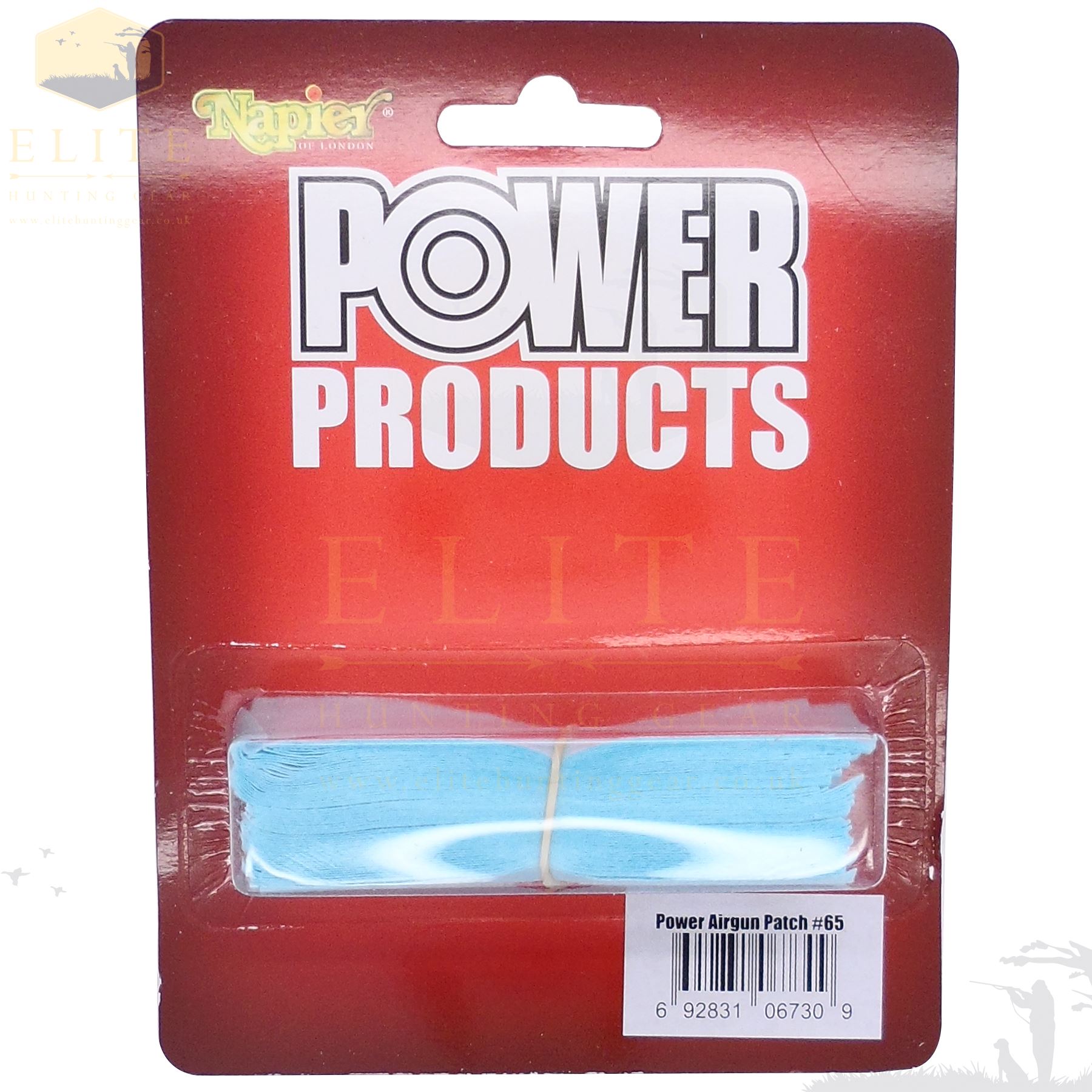 Napier Airgun Air Gun Rifle Power Cleaning Patches Pack of 65 eBay