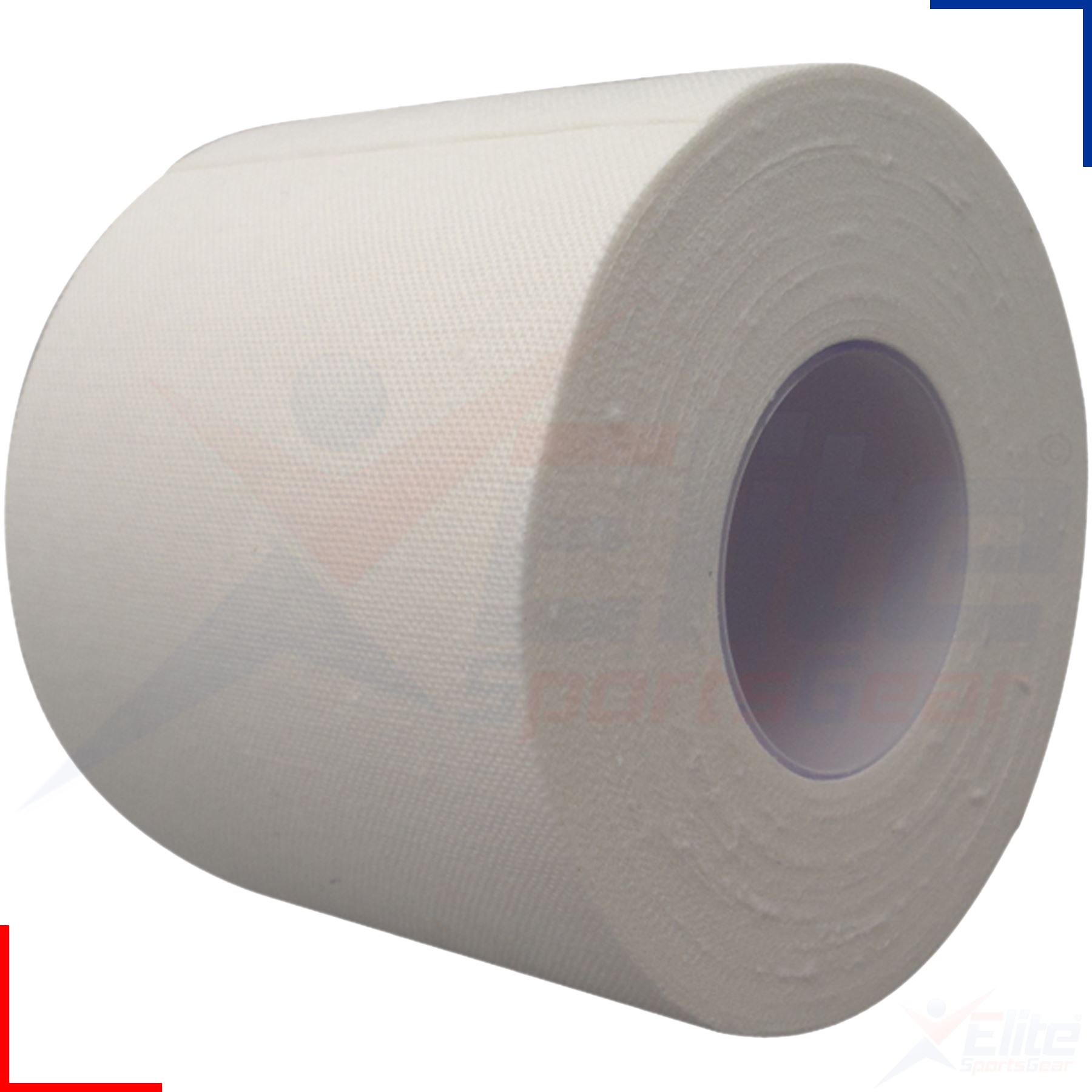 Qualicare Zinc Oxide Tape White Waterproof Medical Sports Adhesive 10m