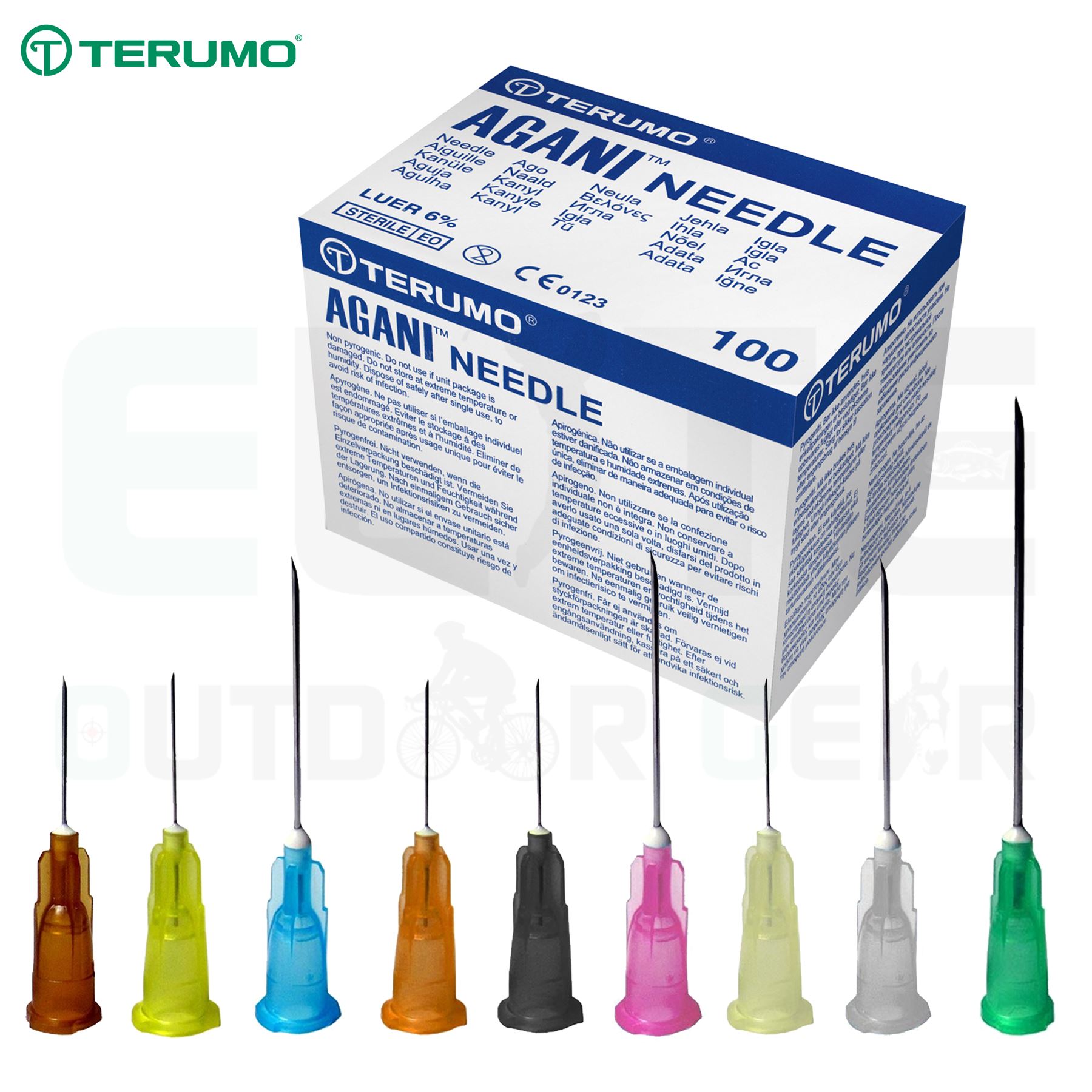 Terumo Agani Sterile Needles Disposable Hypodermic Medical Injection