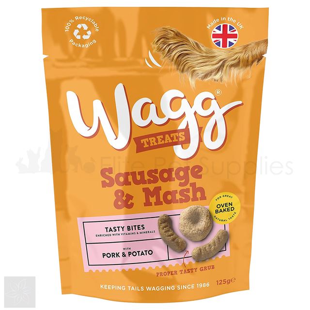 Wagg Dry Dog Food Training Treats Sensitive Puppy Natural Bone Biscuits Bag Bulk - Picture 15 of 18