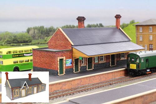 OO/HO Building high quality Plastic model kits (Fordhampton range) Gaugemaster - Picture 2 of 36