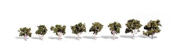 Woodland Scenics Trees & Hedgerow – Scenic Foliage Sets (Several Scales)