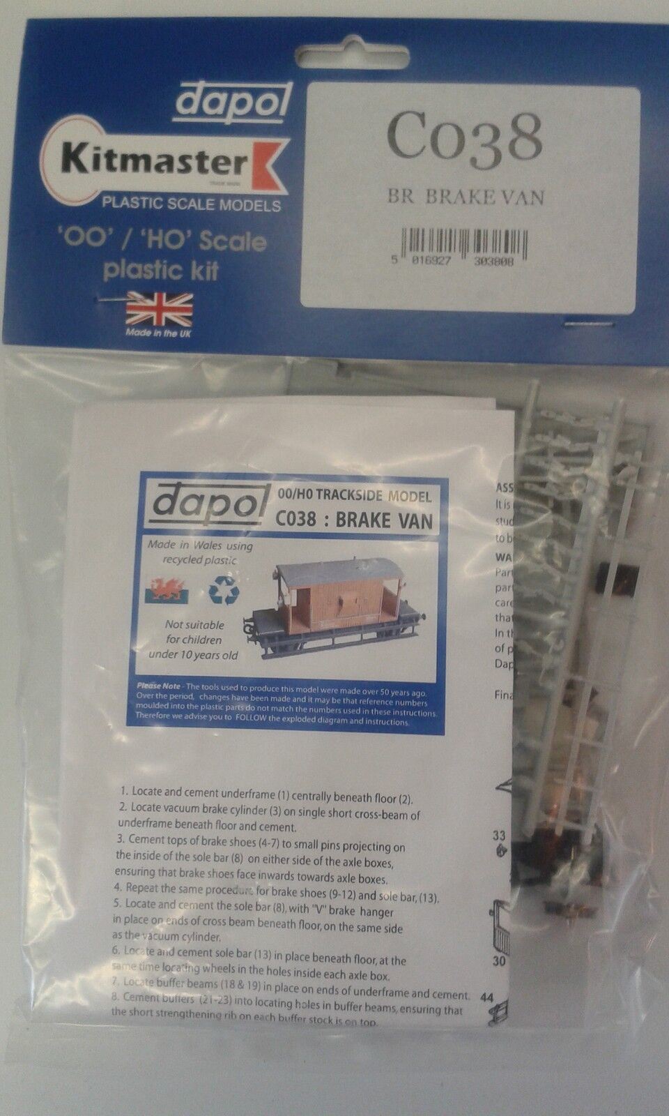 OO gauge high quality wagon model kits Dapol Kitmaster - Picture 13 of 38