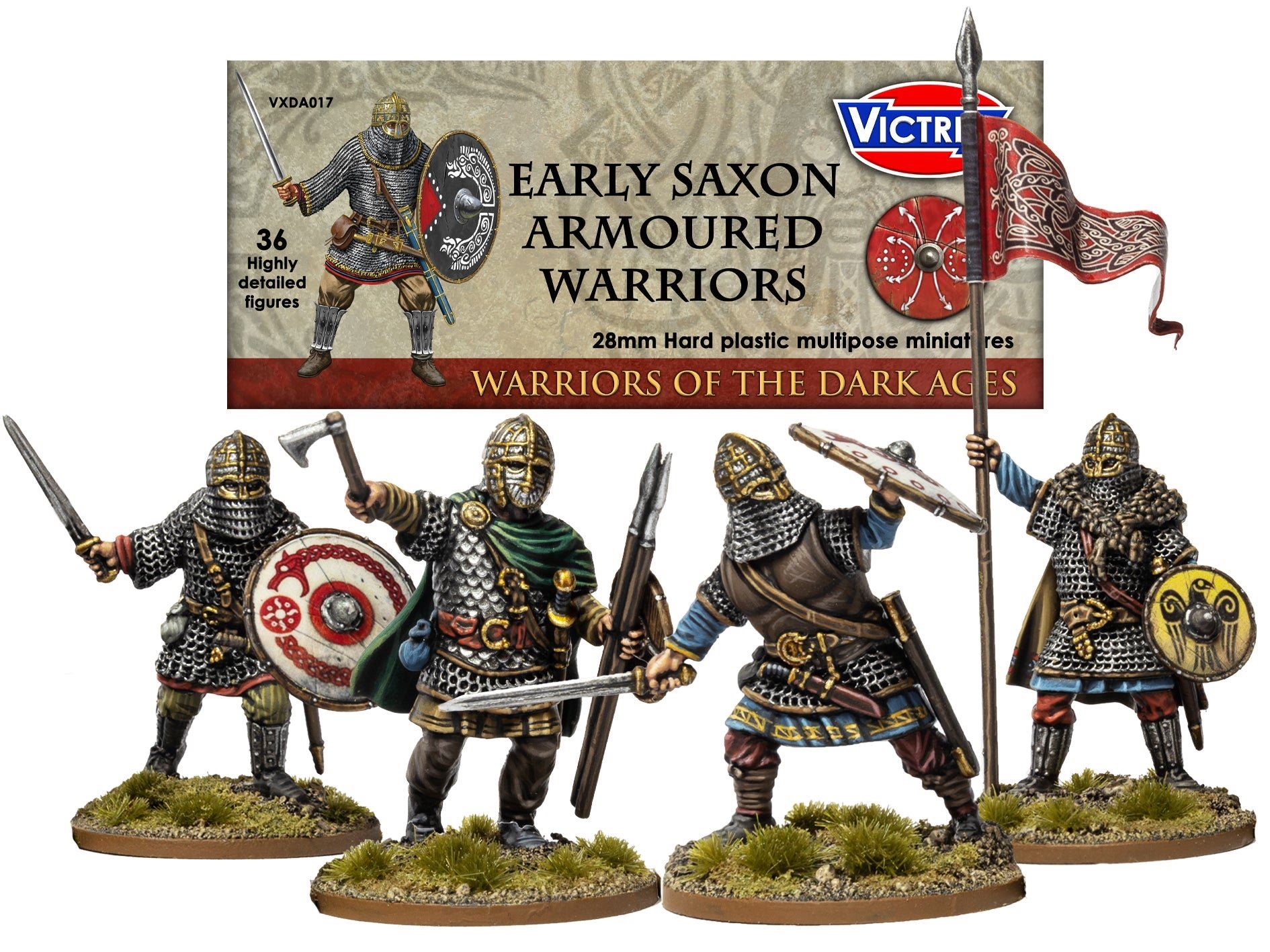 Figuras sin pintar Victrix 28 mm (1:56) - Edad Oscura y ejércitos romanos tardíos - Imagen 20 de 20