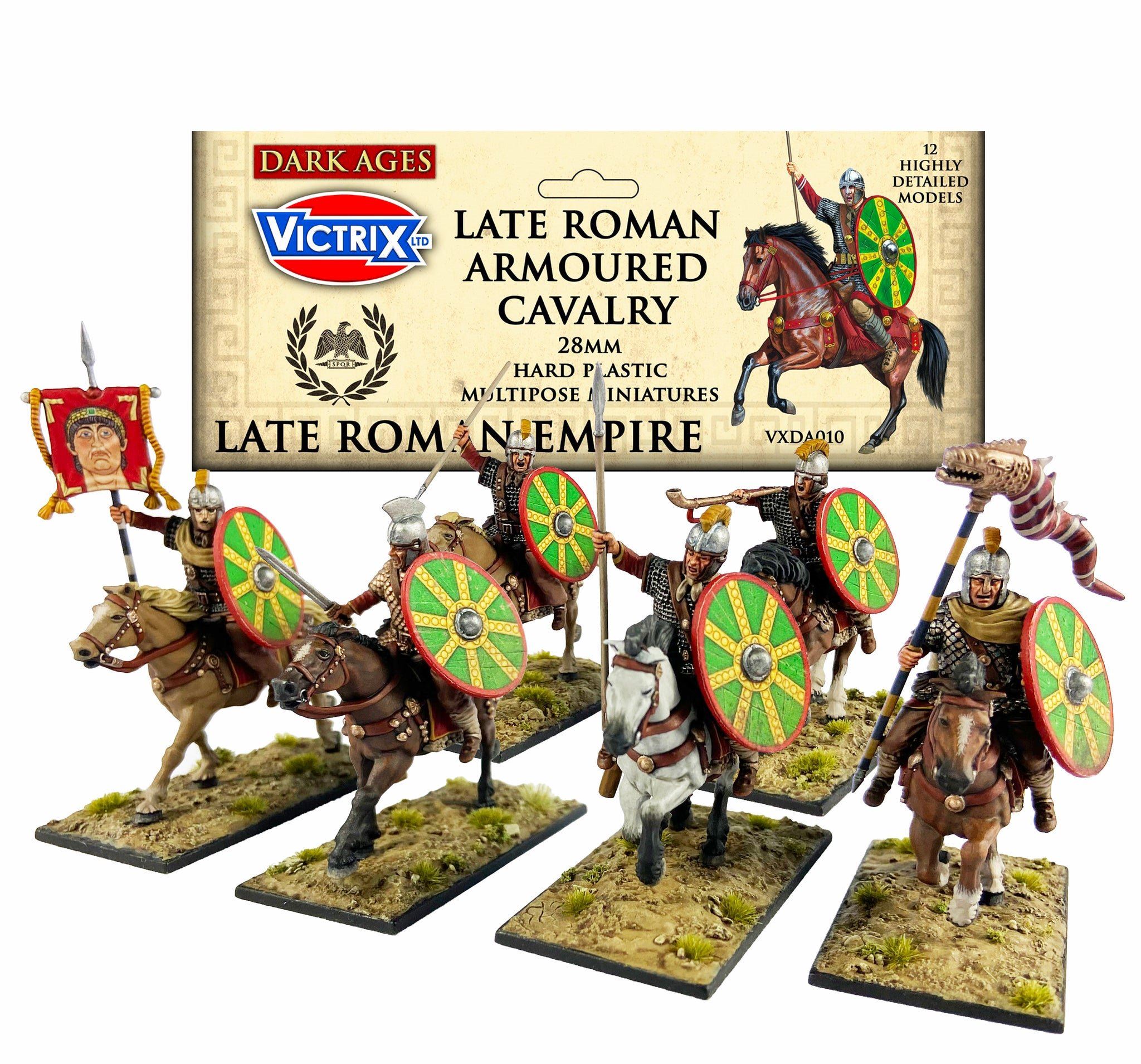 Figuras sin pintar Victrix 28 mm (1:56) - Edad Oscura y ejércitos romanos tardíos - Imagen 13 de 20